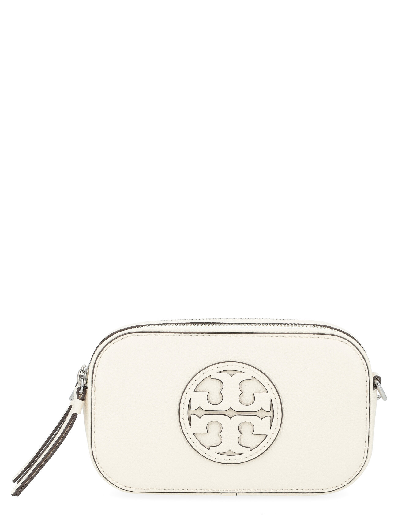 Borsa a tracolla Tory Burch Miller avorio