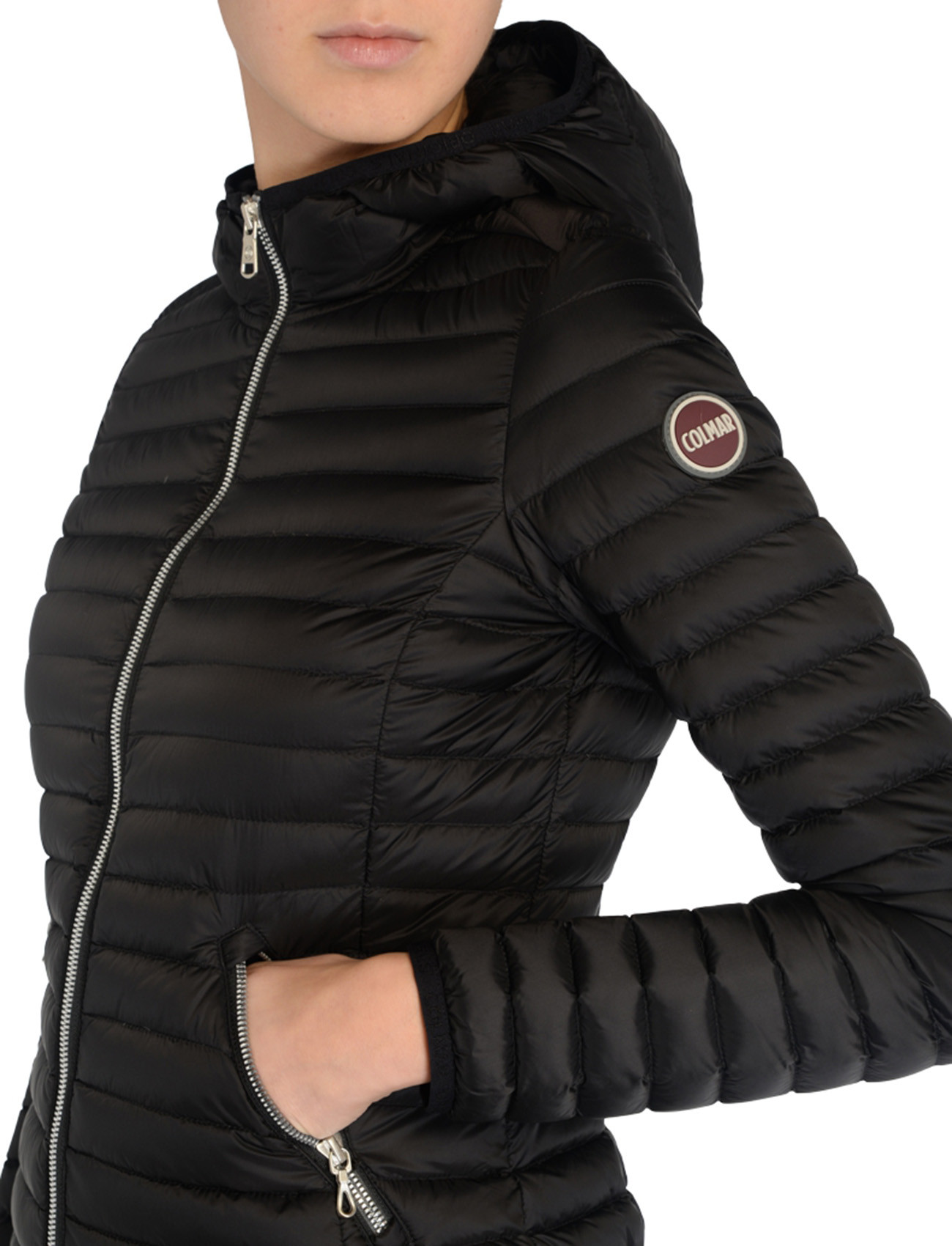 Colmar Down jacket in Black Lightweight Fabric | H-Brands