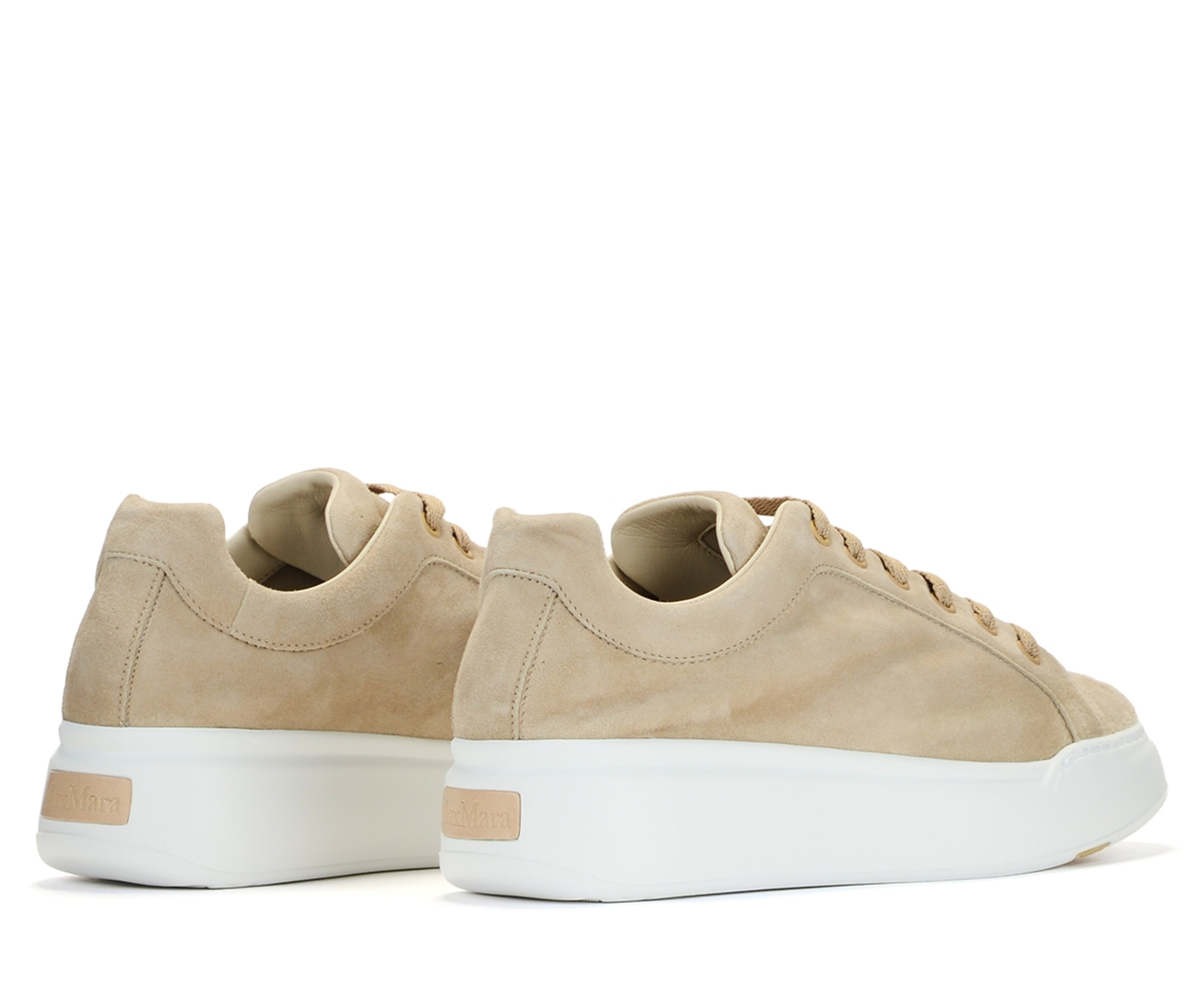 【関税込み】Max Mara ベージュ Maxisf スニーカー Sneaker Max Mara Maxisf in beige suede | H-Brands