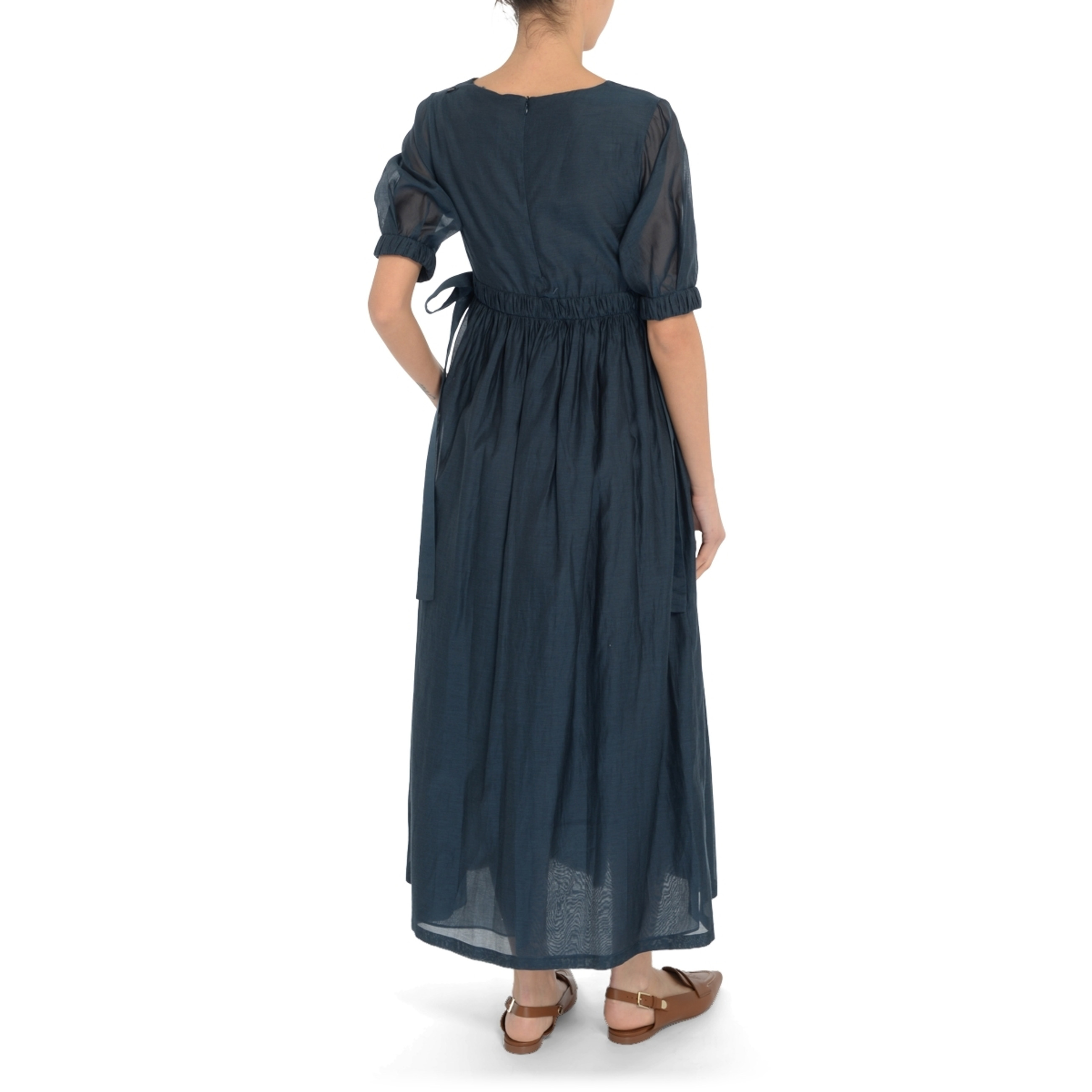 【送料&関税込】'S Max Mara Fiaba Dress Fiaba cotton-blend jacquard midi dress in beige - S Max Mara