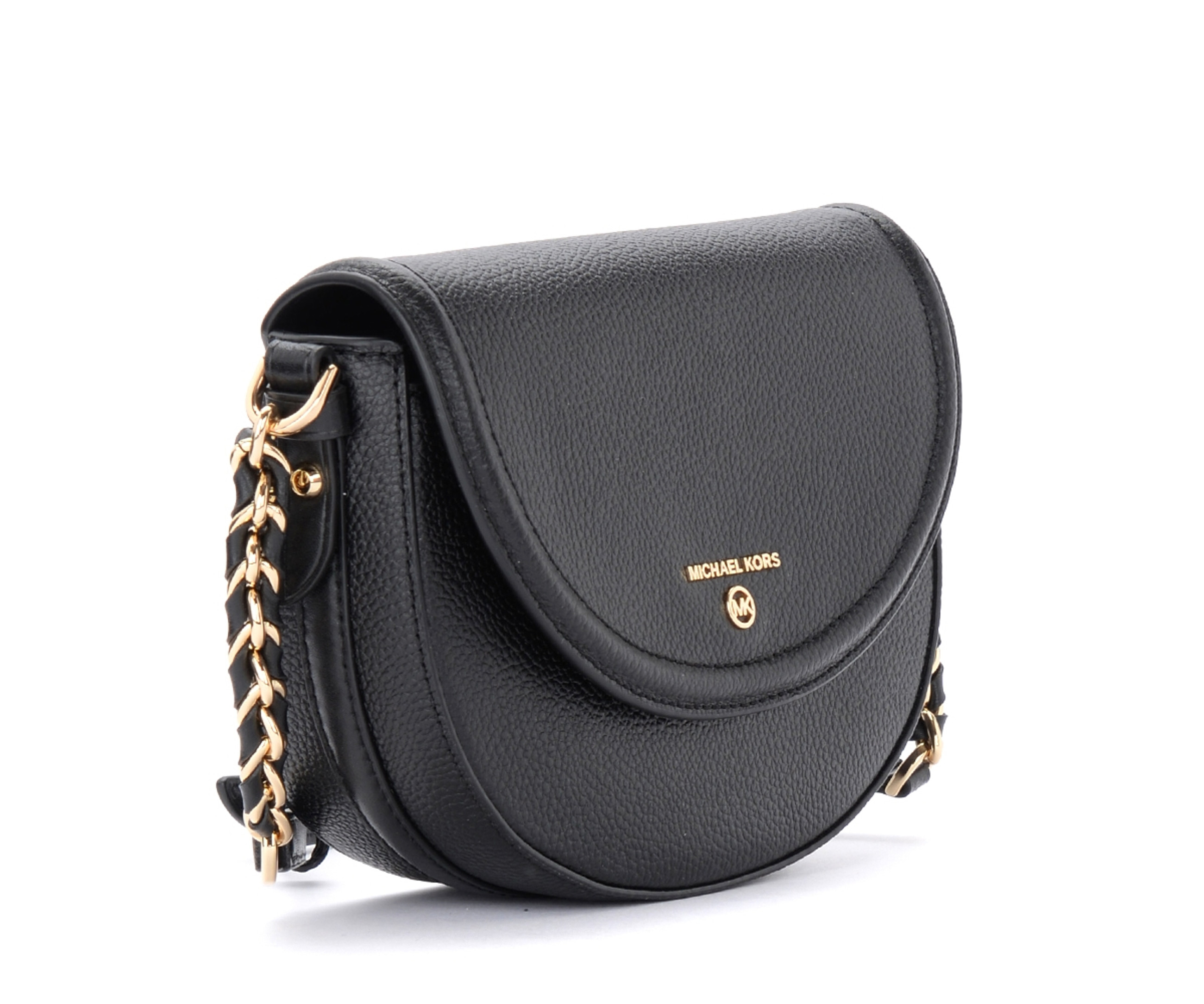 MICHAEL KORS ブラックショルダーバッグ 中古・古着通販】MICHAEL KORS (マイケルコース) ショルダー