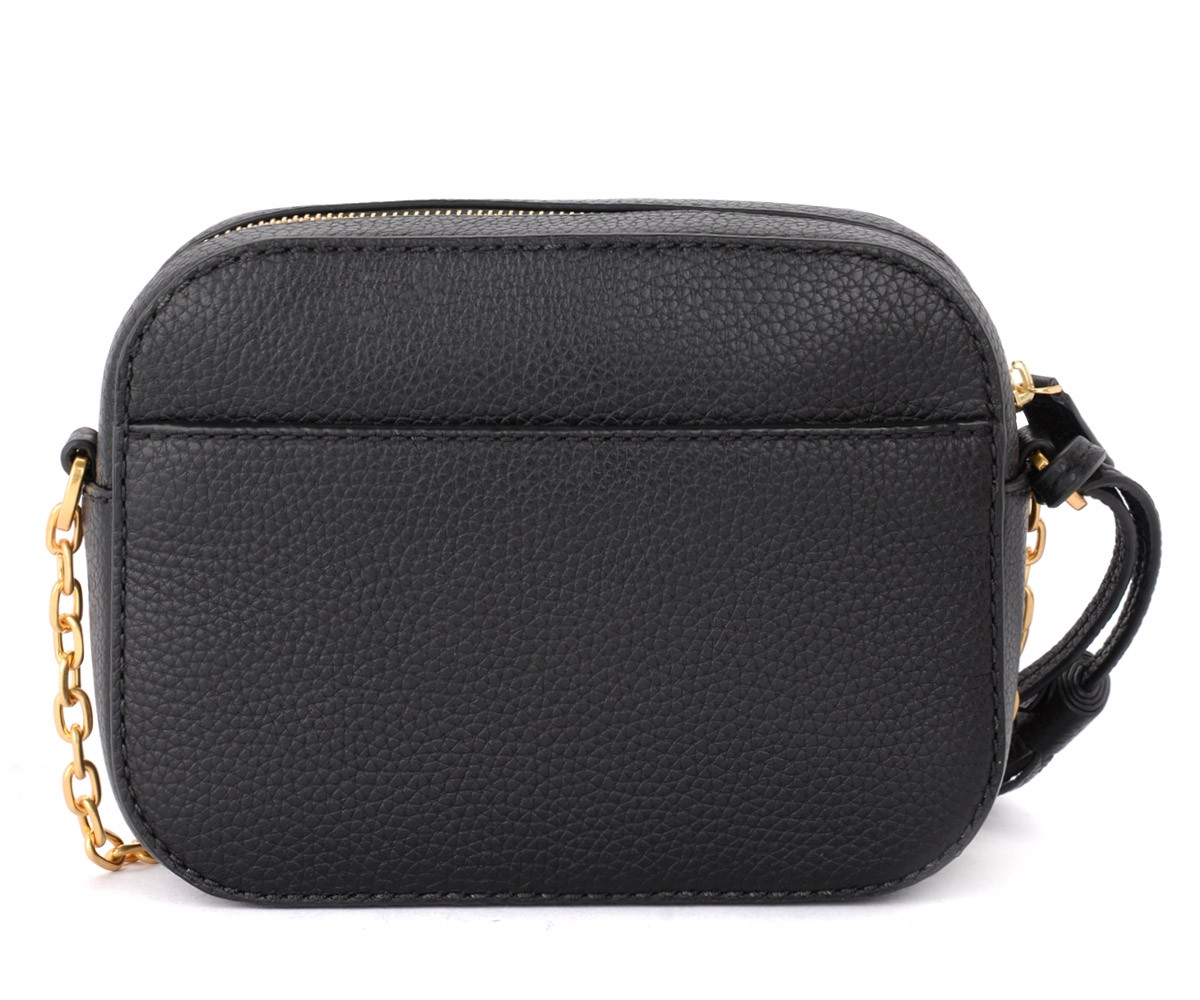 Borsa a tracolla Tory Burch McGraw in pelle nera - Main Image