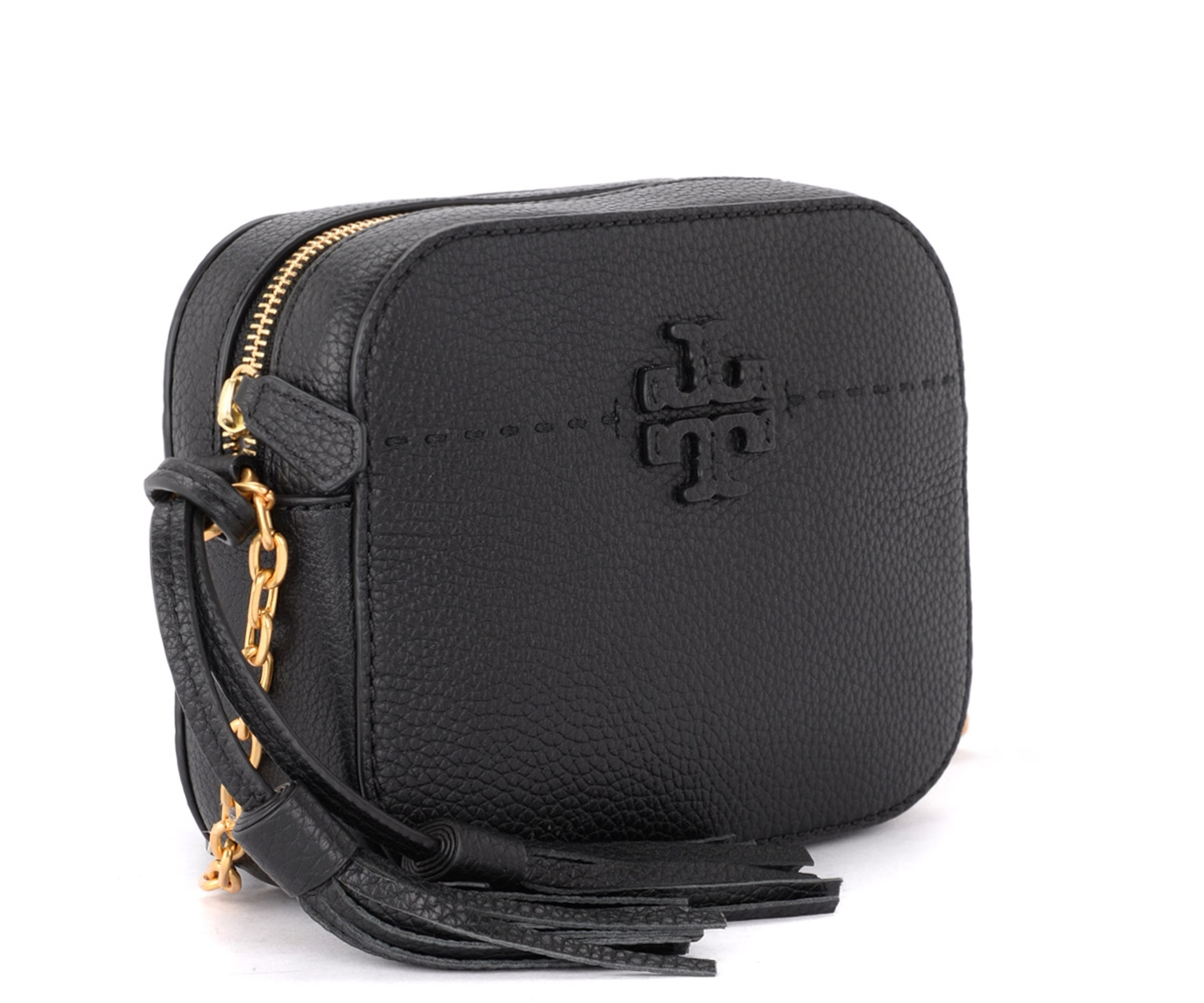 Tory Burch McGraw black leather Crossbody bag | H-Brands Tory Burch McGraw black leather Crossbody bag | H-Brands