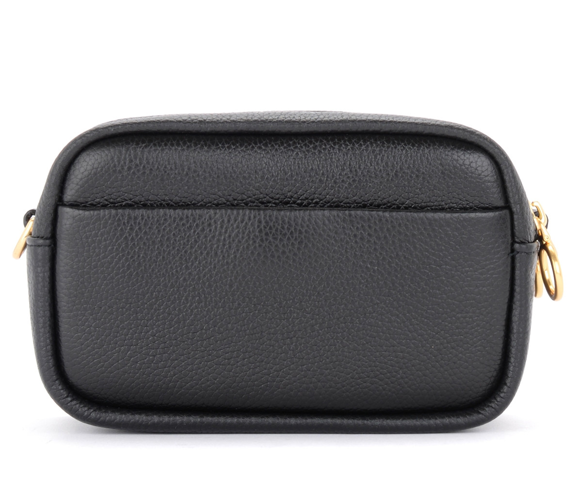Tory Burch Bombè Crossbody bag in Black Embossed Leather | H-Brands