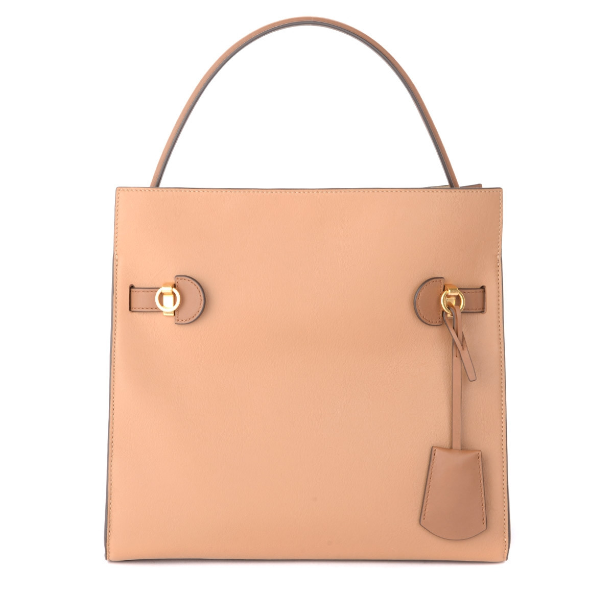 Tory Burch Radziwill Double Crossbody bag in Beige Leather | H-Brands