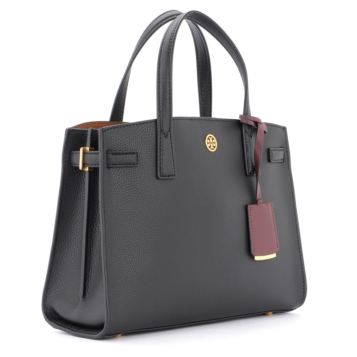 Borsa Tory Burch Tote Walker Small in pelle nera