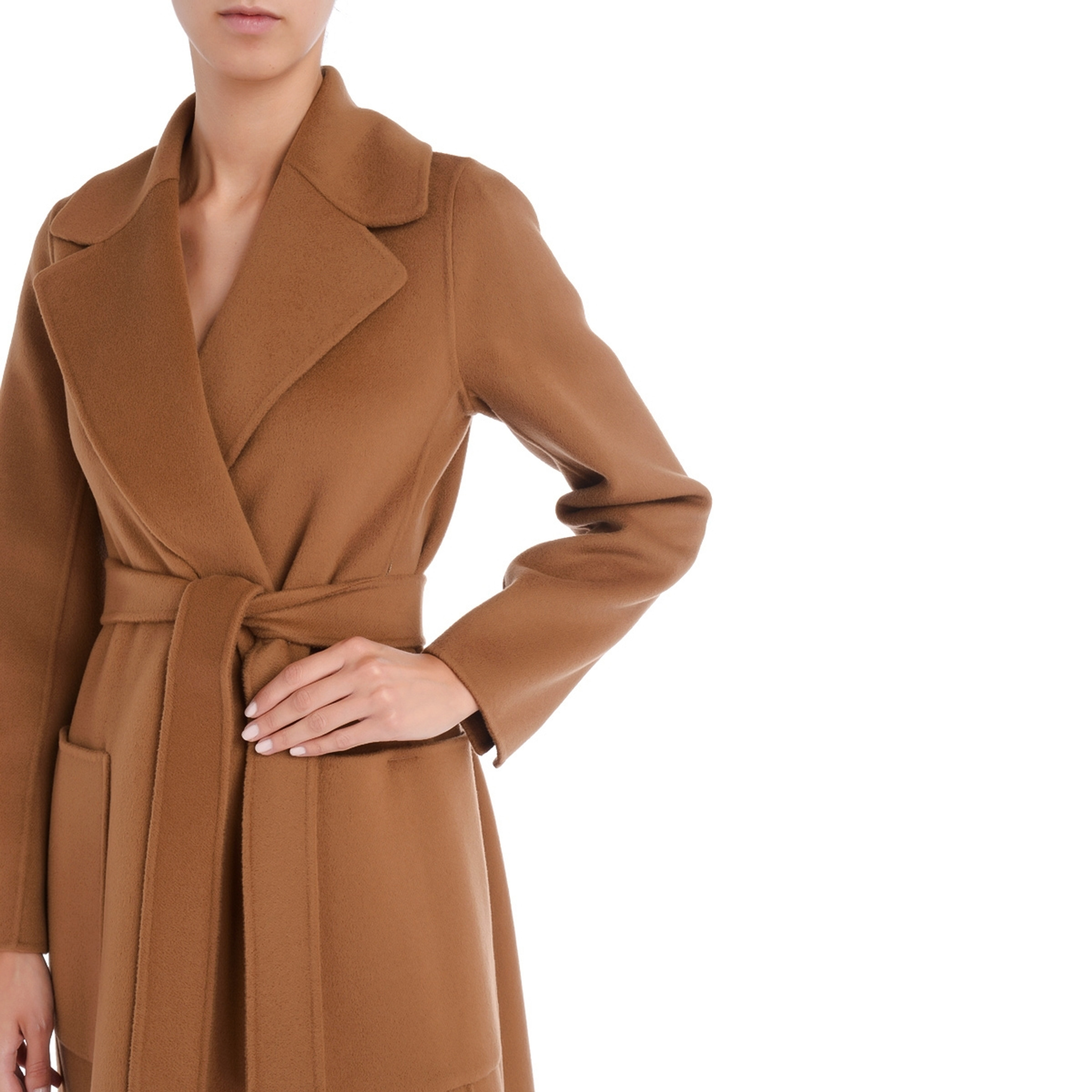 コート MAX MARA Camel Camel Abito Coat S Max Mara Paolore robe coat in camel-colored wool | H-Brands