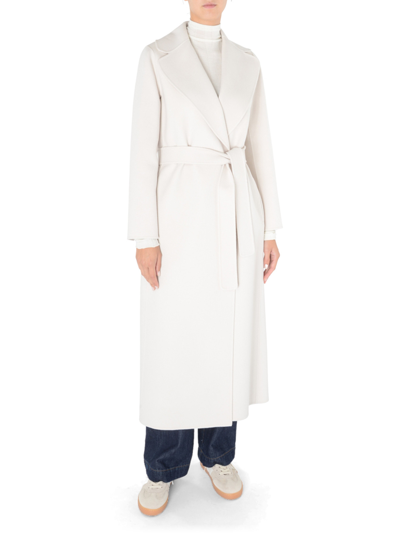 S MAX MARA ウールコート Poldo オフホワイト/Milk 36 エスマックスマーラ S Max Mara ウールコート POLDO ポルド ピュア