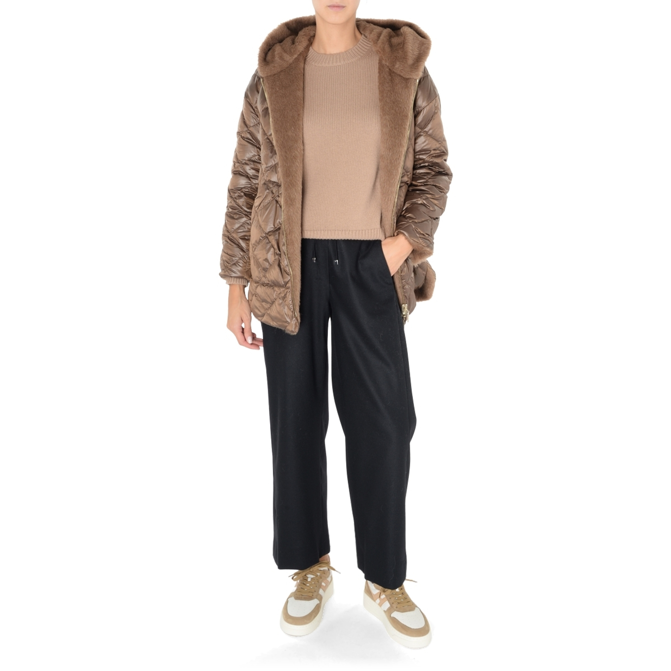 アウター Maison Marelle 36m Light Shiny Puffer Jacket by MM6 Maison Margiela- La Garçonne
