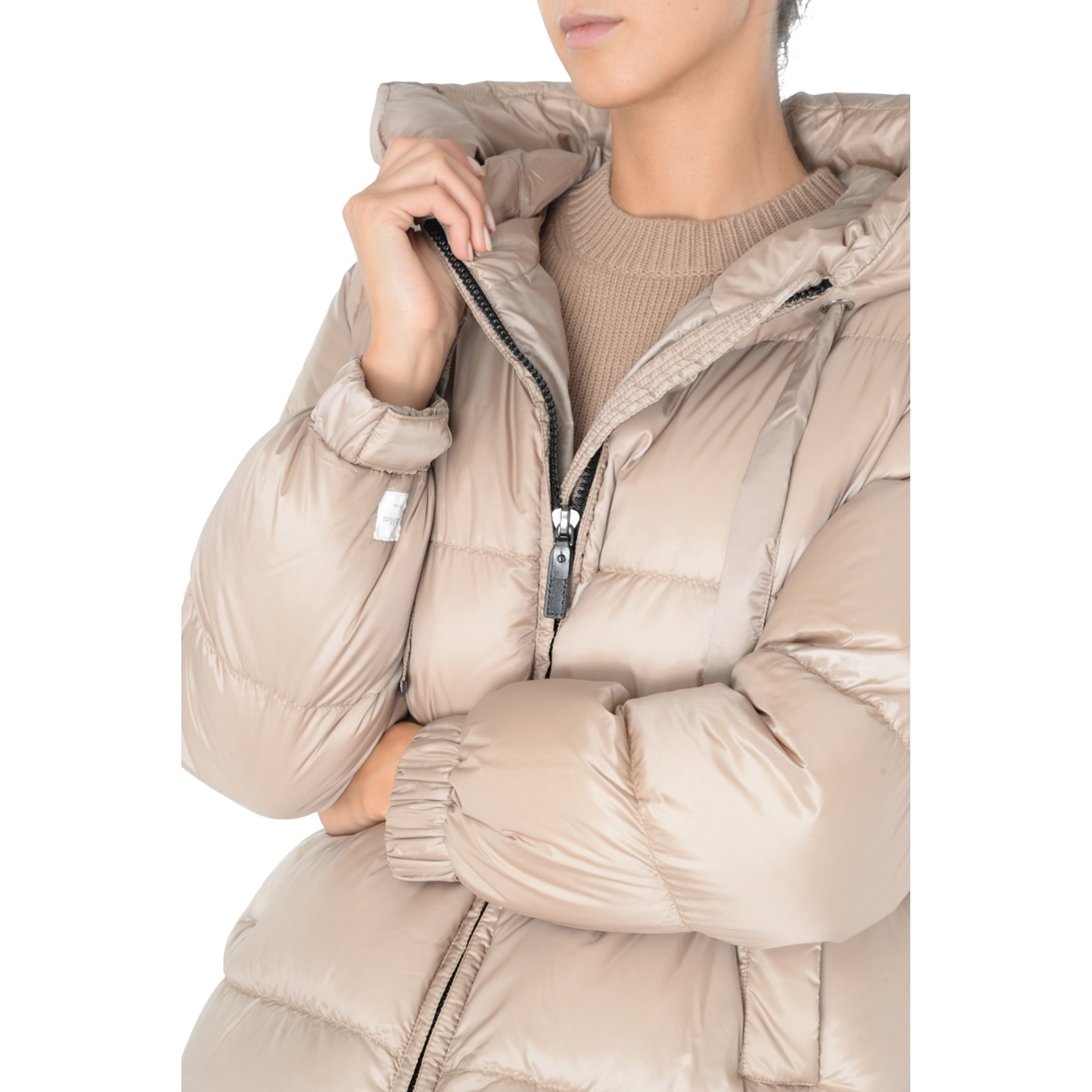 Chico3 MAX MARA 6113562 Max Mara Pecos Zip-up Hoodie in Gray | Lyst