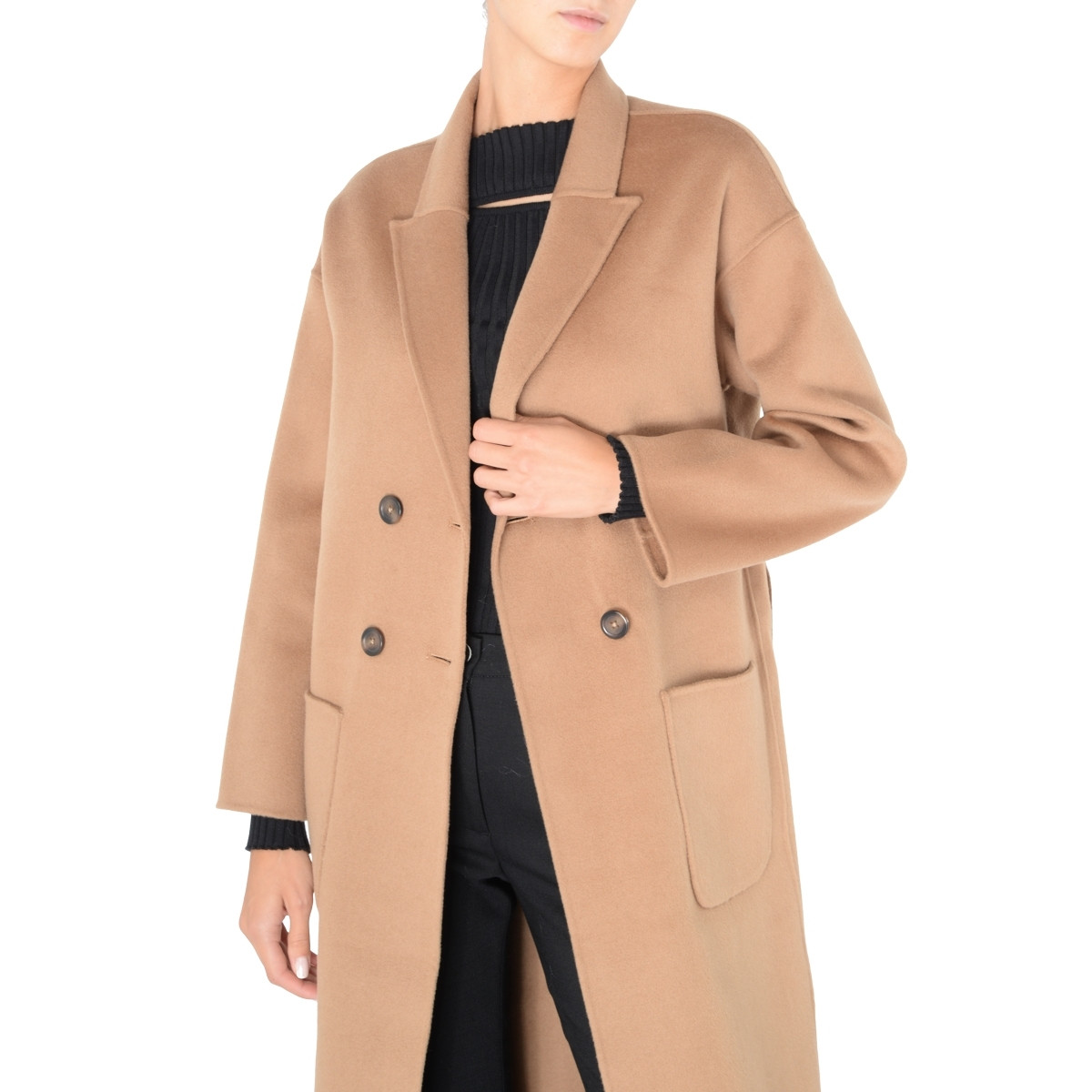 Anine Bing Camel Coat | H-Brands