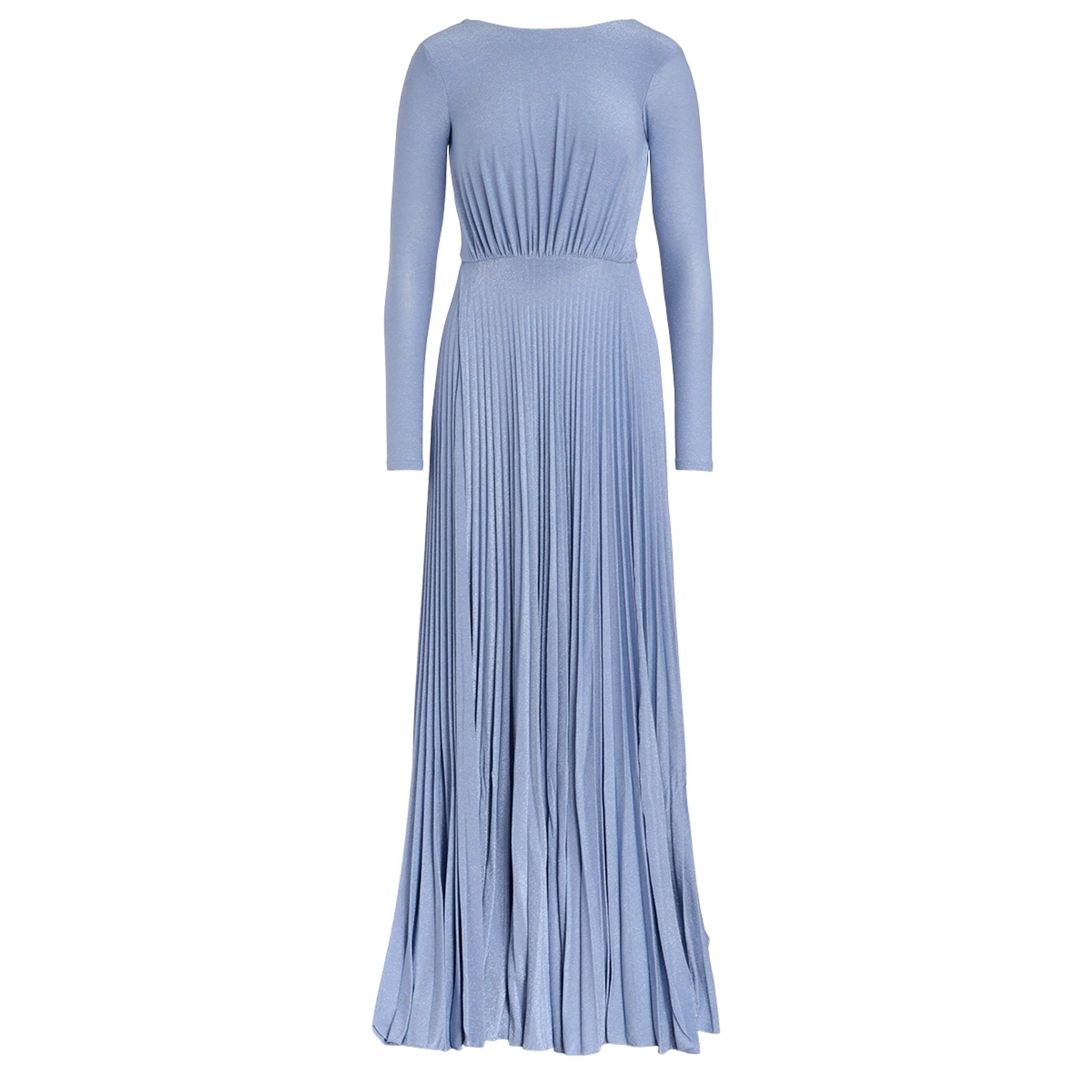 Dress Elisabetta Franchi in light blue lurex | H-Brands