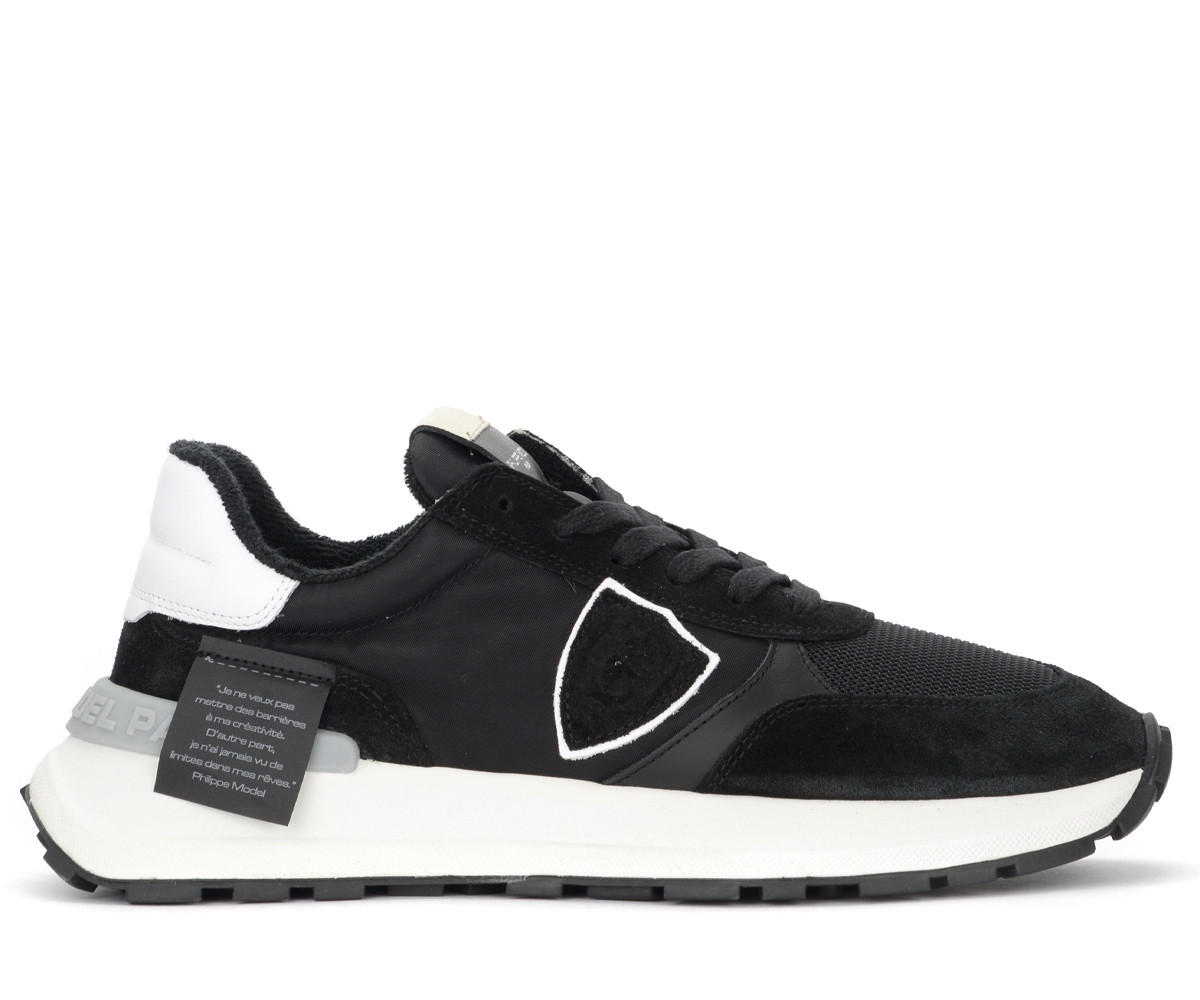 Sneaker Lederschuhe Mämänner Schwarz Polo Ralph Lauren Masters