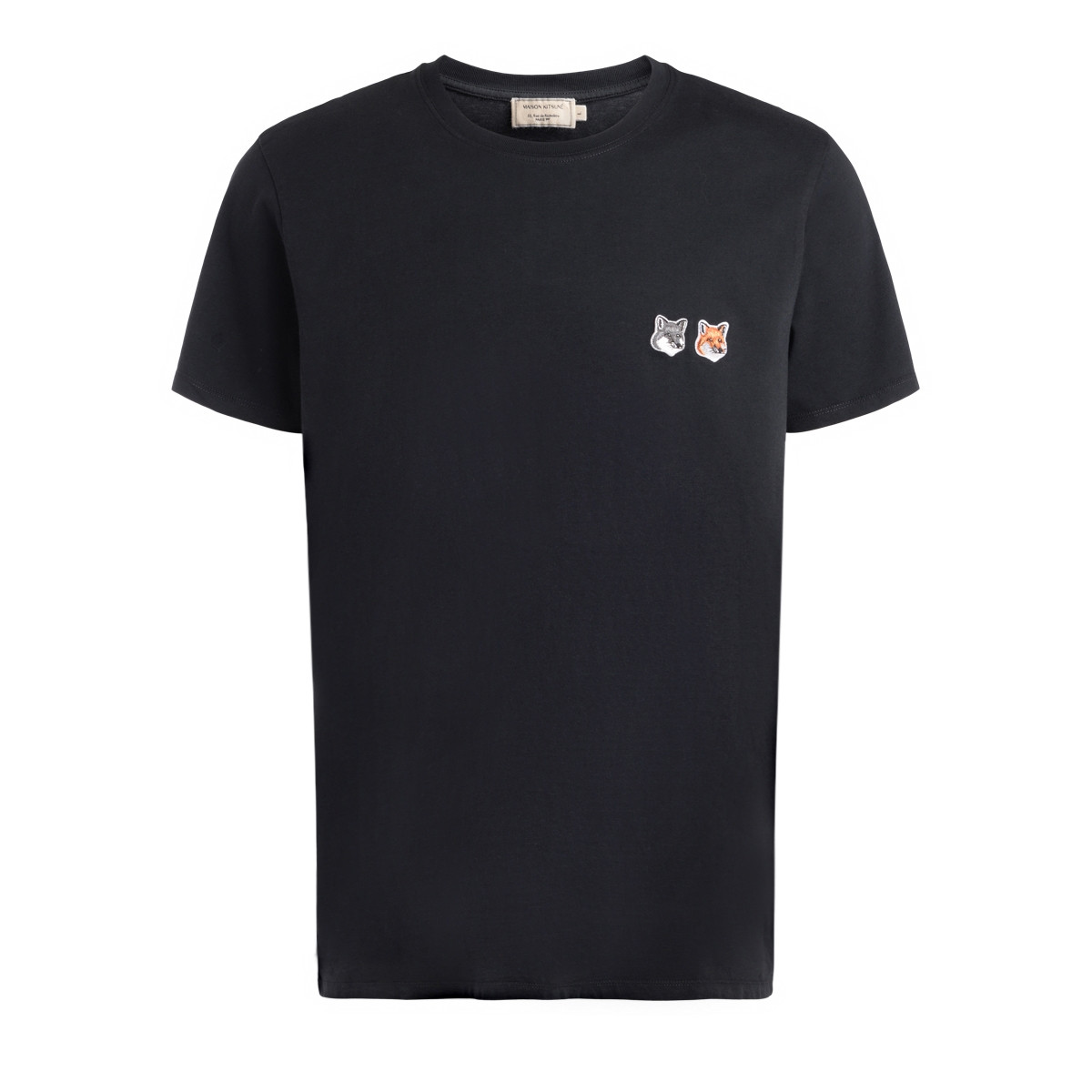 Maison Kitsuné Fox T-shirt in charcoal gray | H-Brands