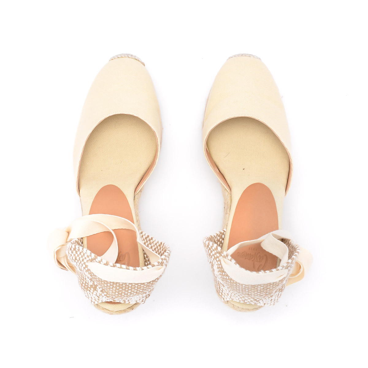 Ivory Castaner Espadril Castañer Outlet: Wedge Shoes Woman Ivory