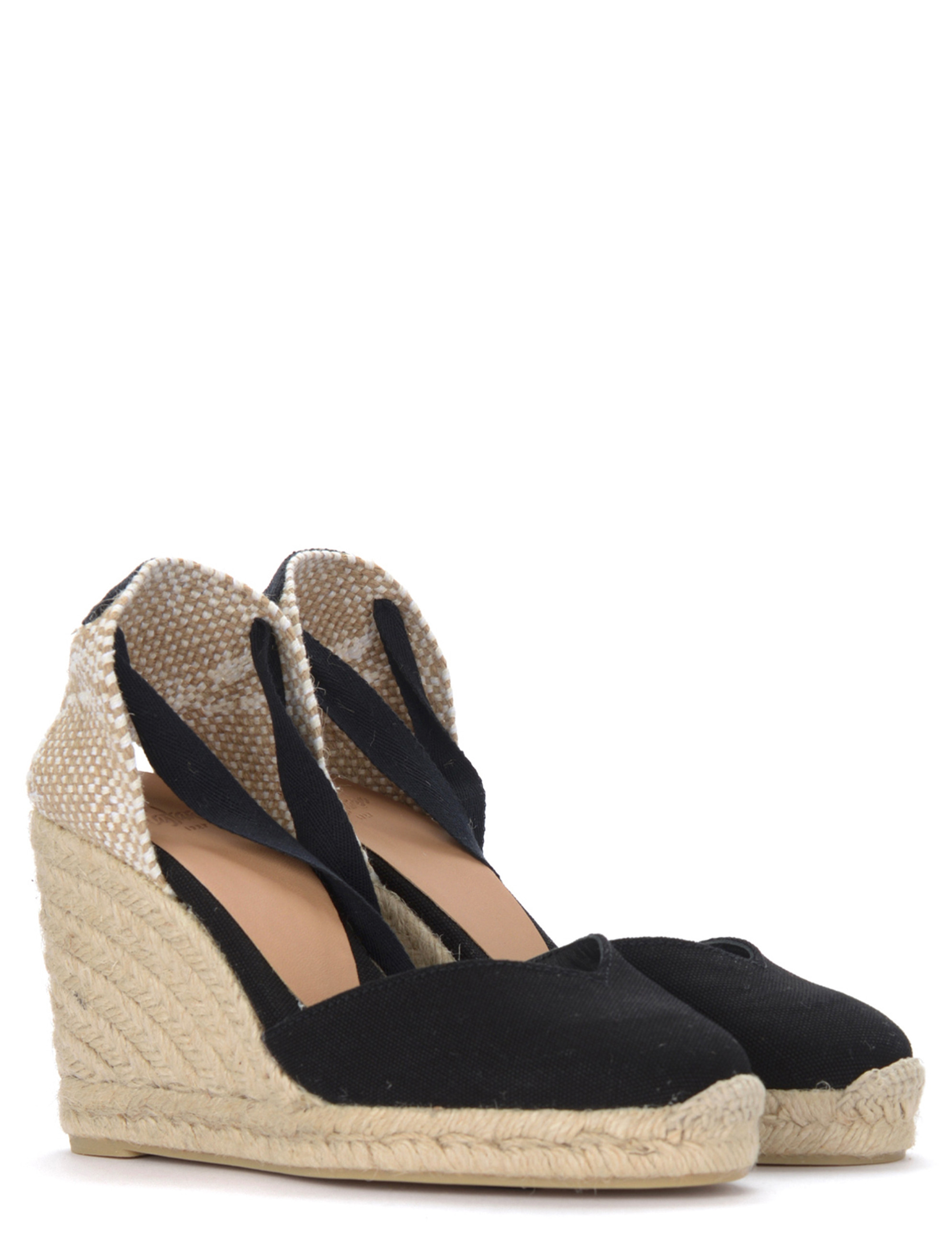 サンダル・ミュール Castaner ESPADRILLAS CHIARA CON ZEPPA Espadrillas Castañer Chiara nera | H-Brands