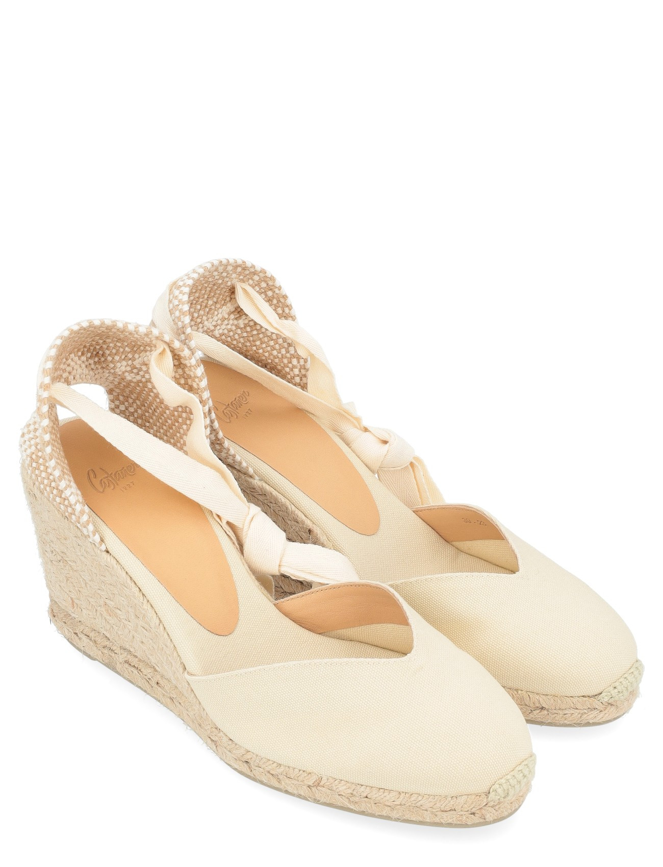 Canvas Wedge Espadrille Espadrille CastaÃ±er Promo Castañer Carina