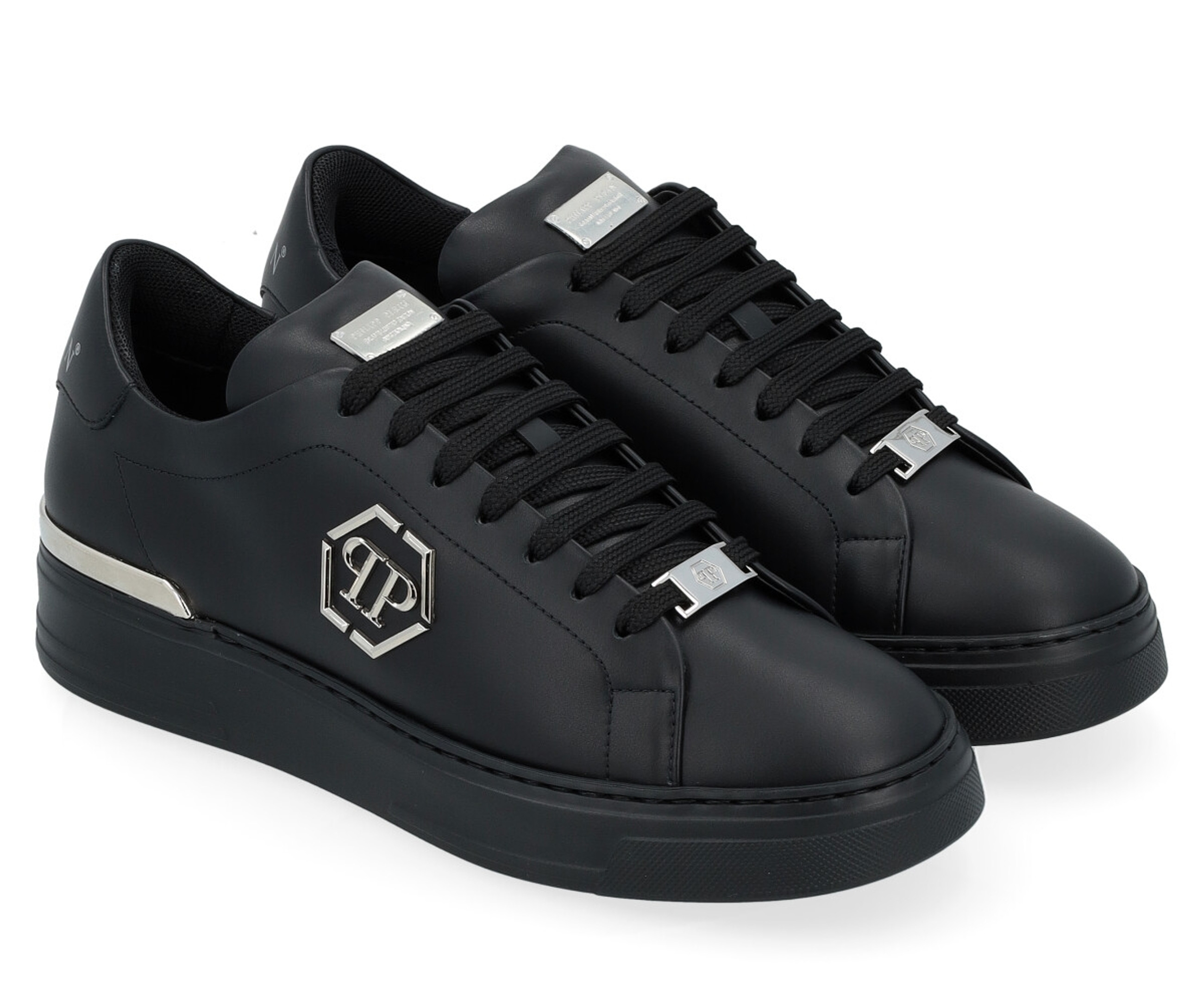 Sneaker Lo-Top Philipp Plein Hexagon black | H-Brands Sneaker Lo-Top Philipp Plein Hexagon black | H-Brands