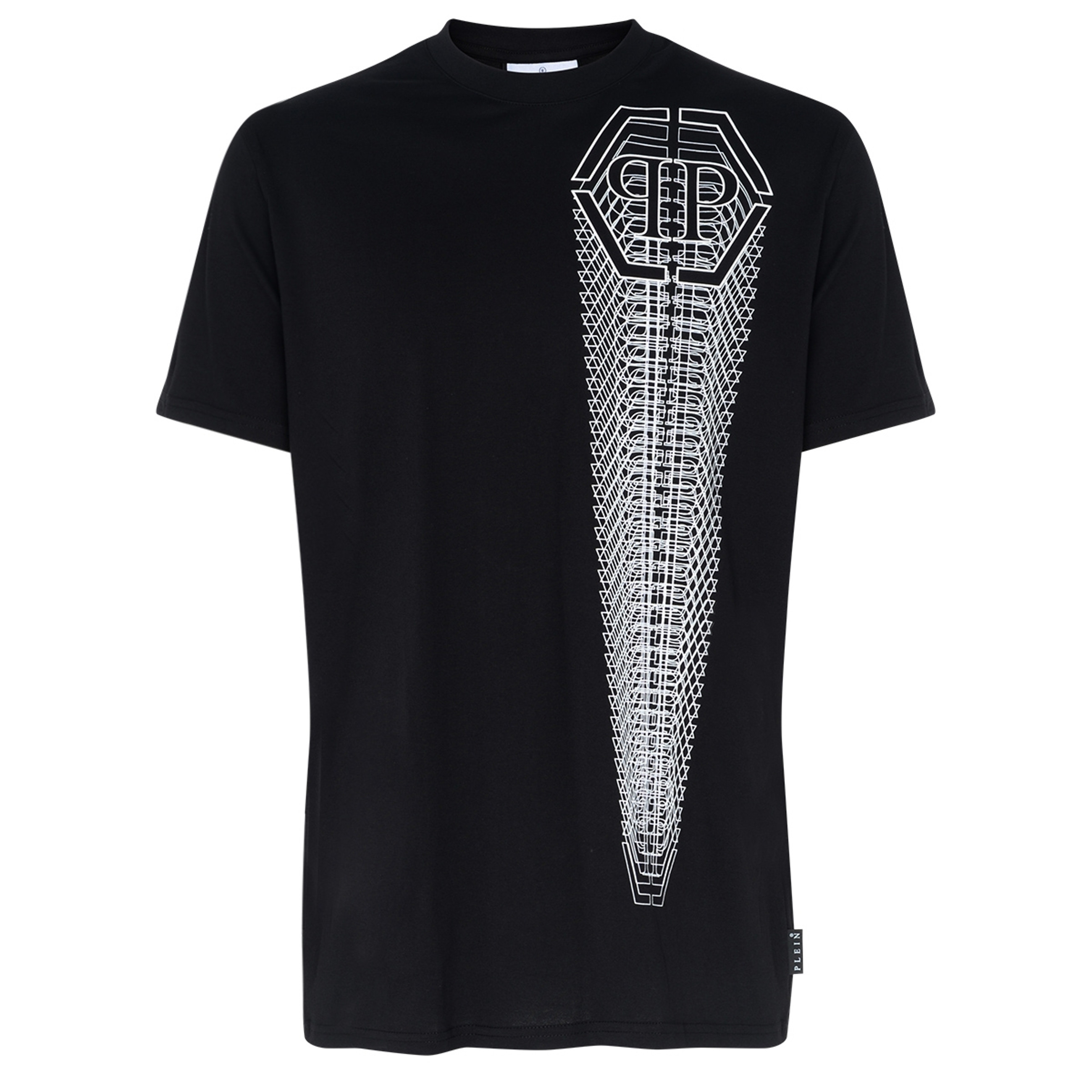 tshirt round neck black 1