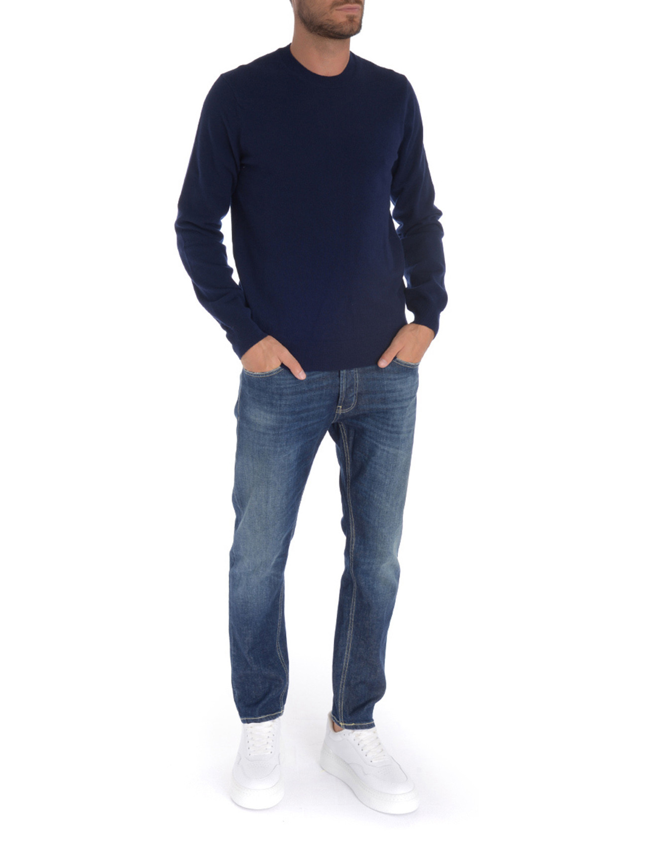 Comme Des Garçons Shirt Crew-Neck Sweater | H-Brands