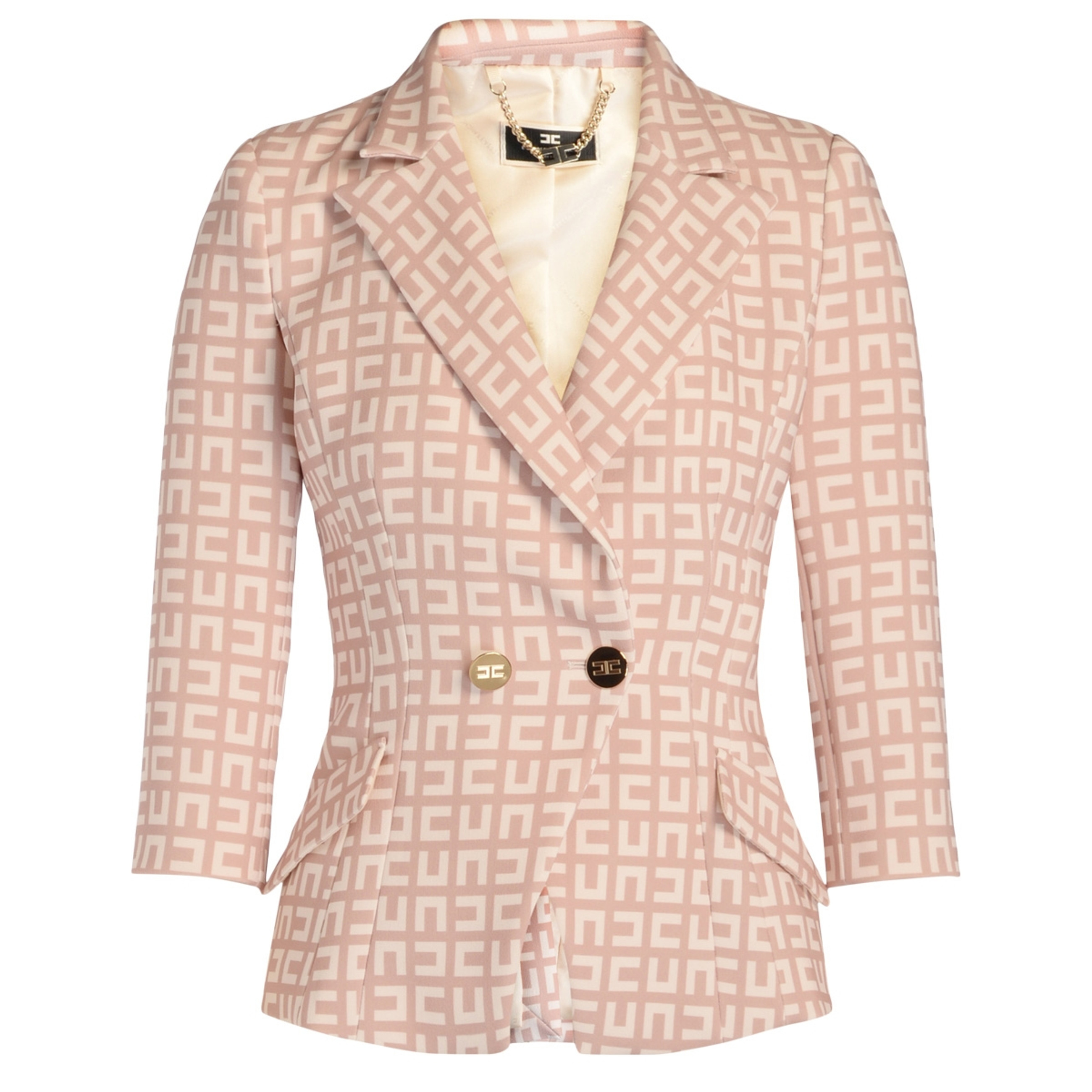 ジャケット ELISABETTA FRANCHI Giacca Doppiopetto Giacca doppiopetto Elisabetta Franchi color carne | H-Brands