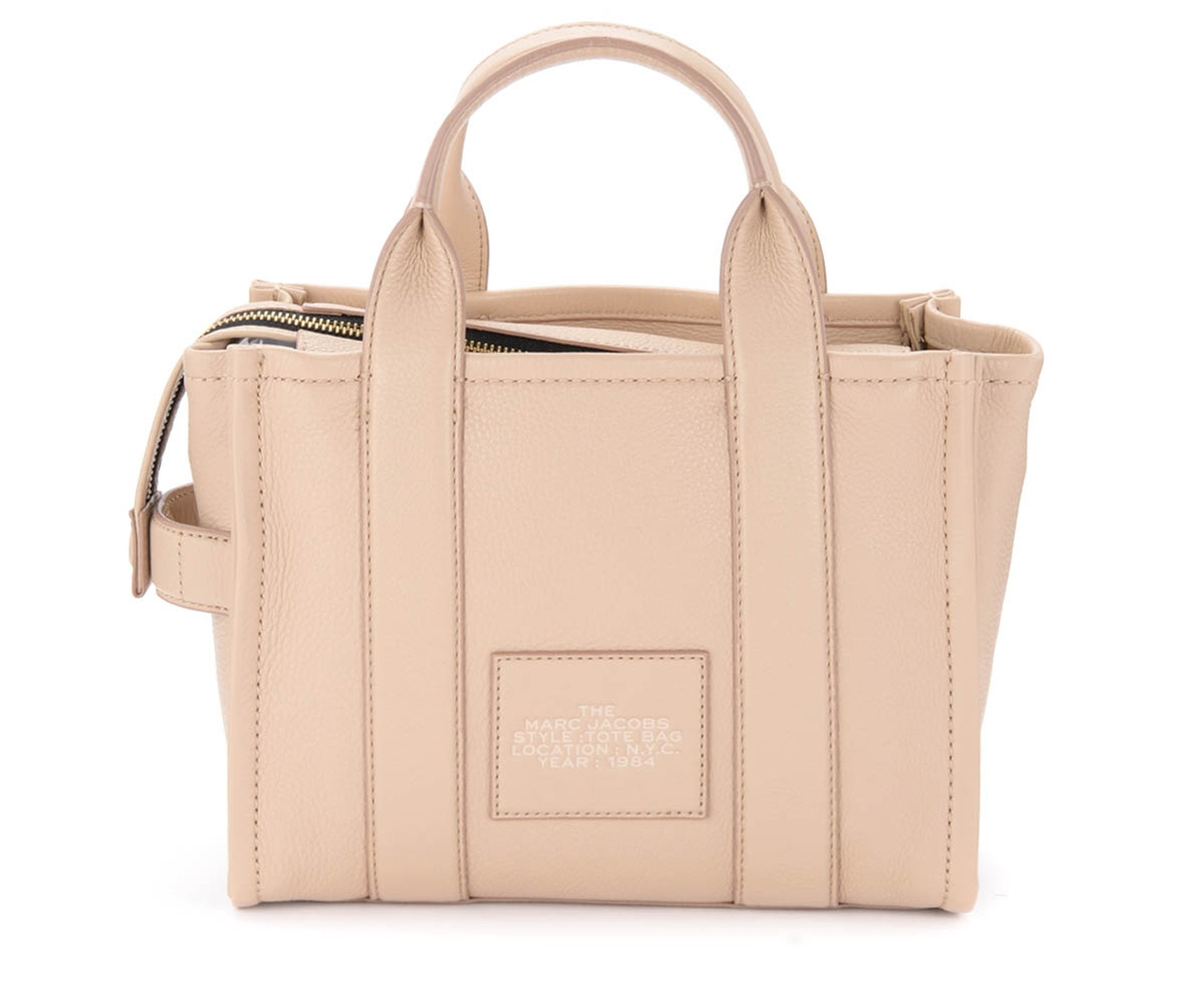 Borsa The Marc Jacobs The Leather Small Traveler Tote Bag