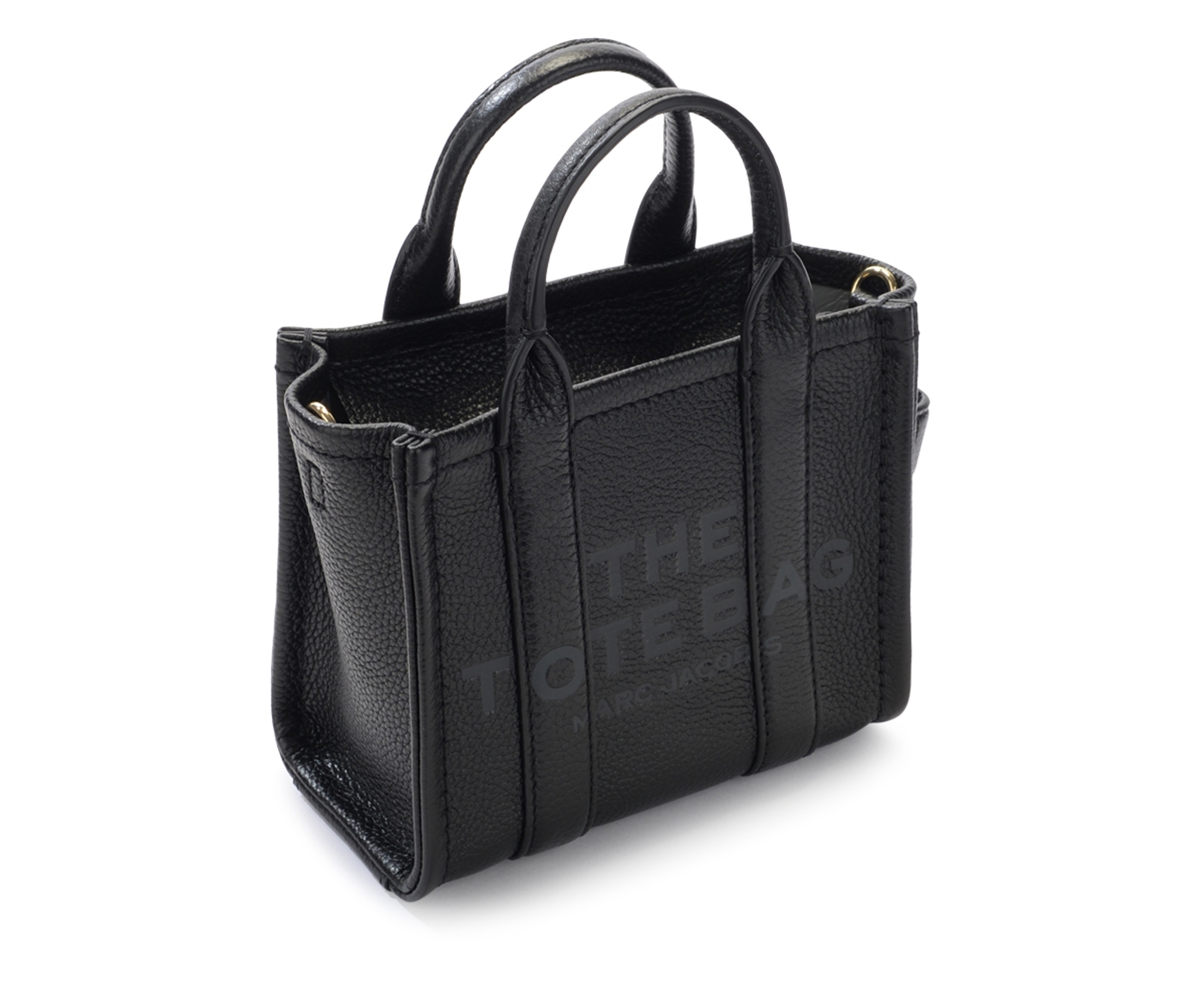 トートバッグ The Mini Tote - Marc Jacobs - Synthetic - Black Bag Marc Jacobs The Mini Tote Bag black | H-Brands