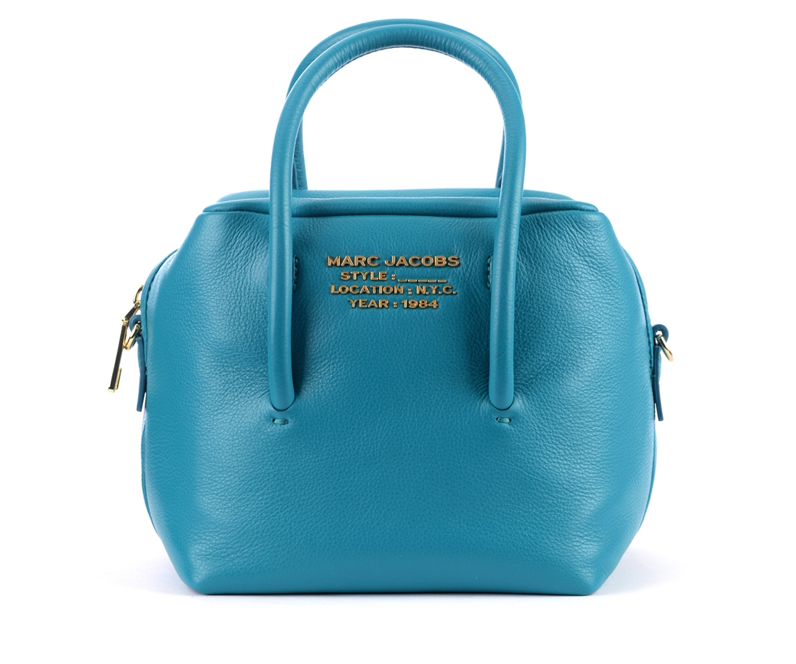 The Marc Jacobs The Duet bag in brass-colored leather | H-Brands
