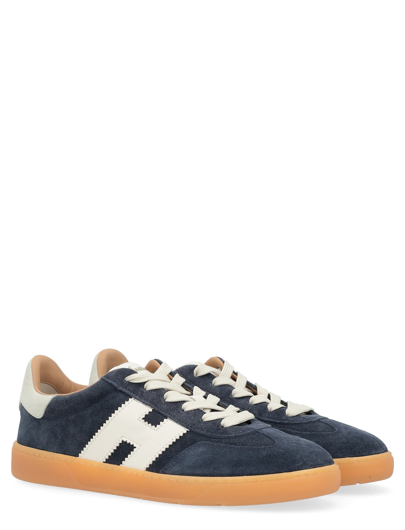 Sneakers Hogan Cool in suede blu H-Brands1