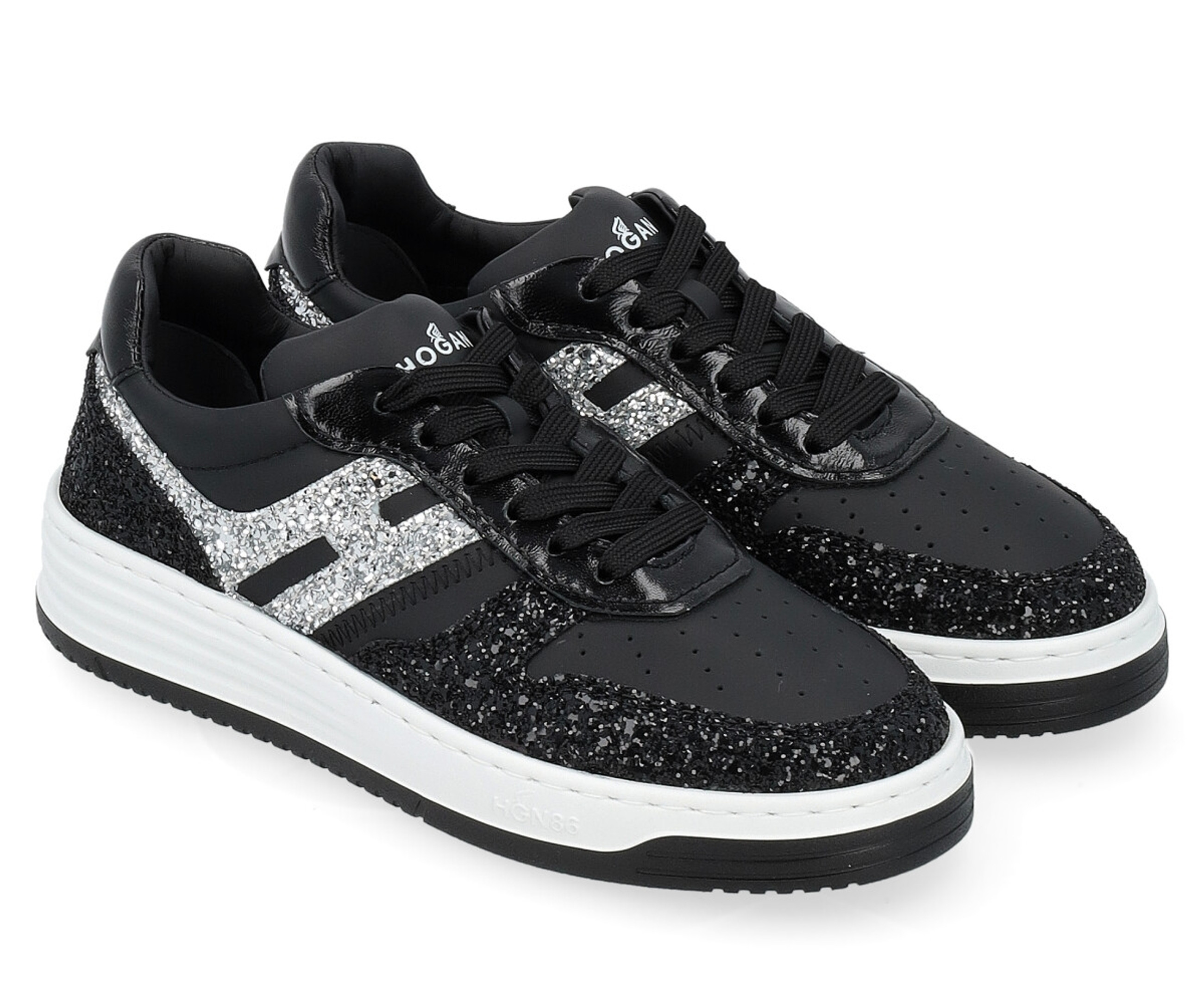 hogan sneakers glitter