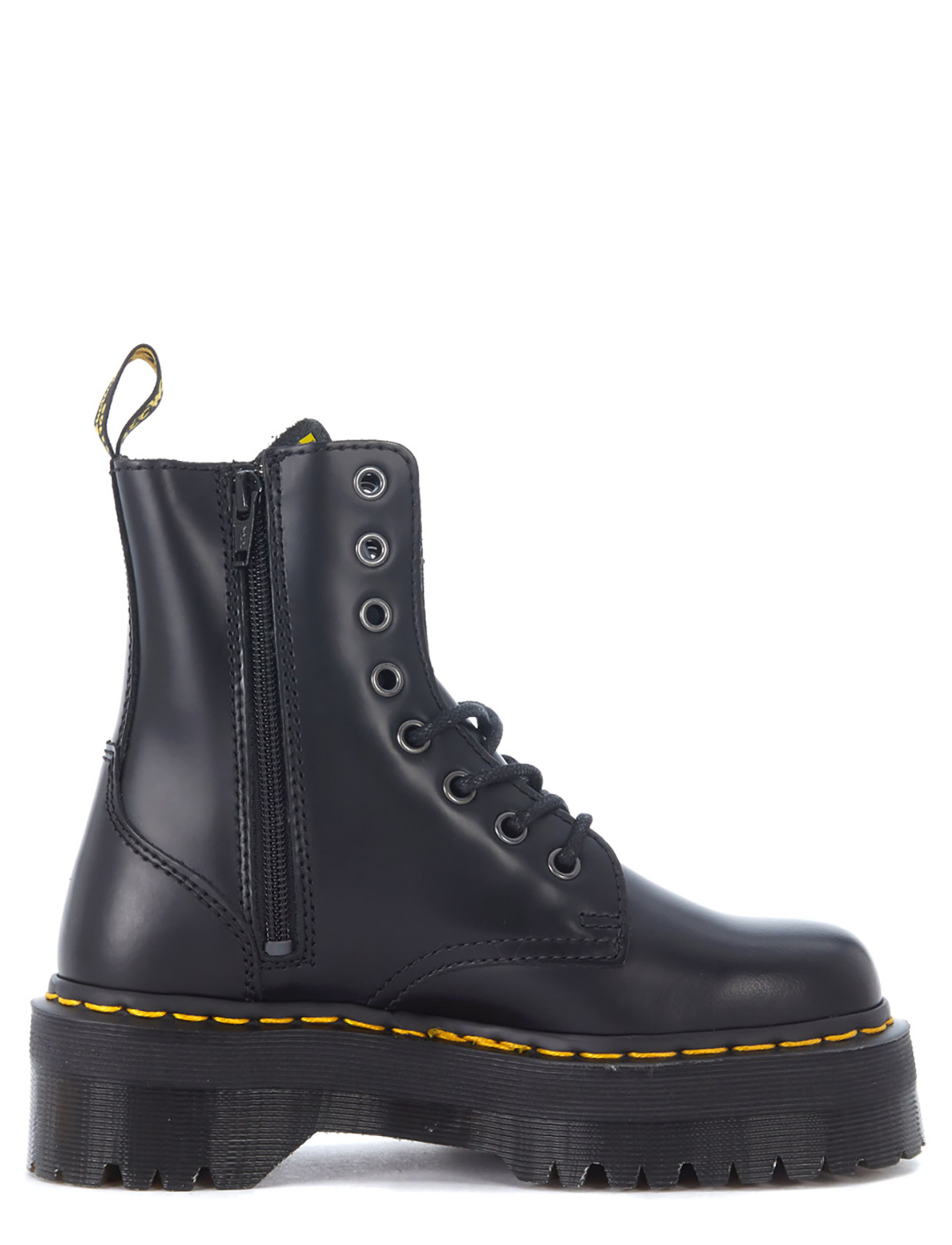 靴 Dr. Martens Jadon Alt UK5 Anfibio Dr. Martens Jadon Alt in pelle nera | H-Brands