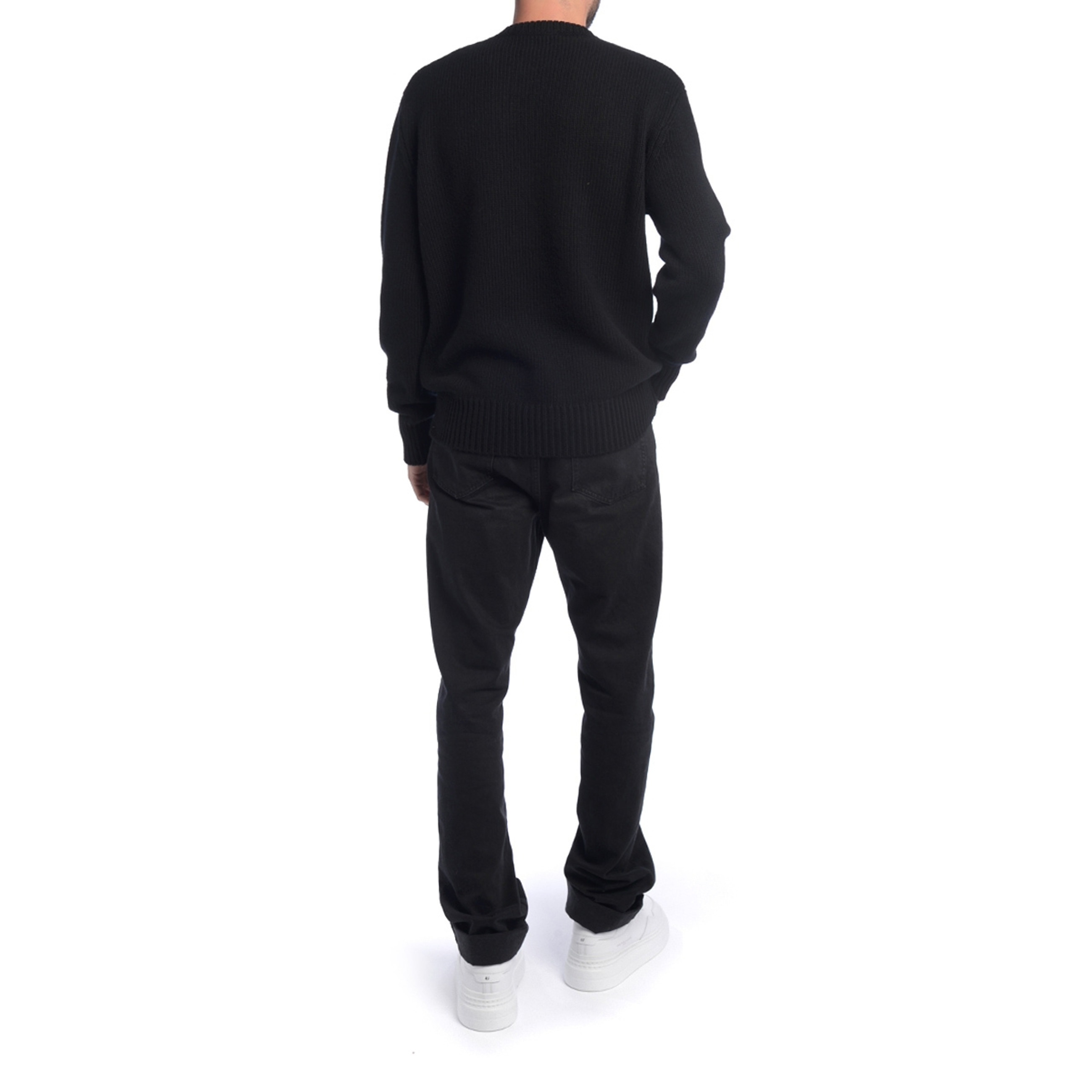 Maison Kitsuné Bill Rebholz black | sweater. H-Brands