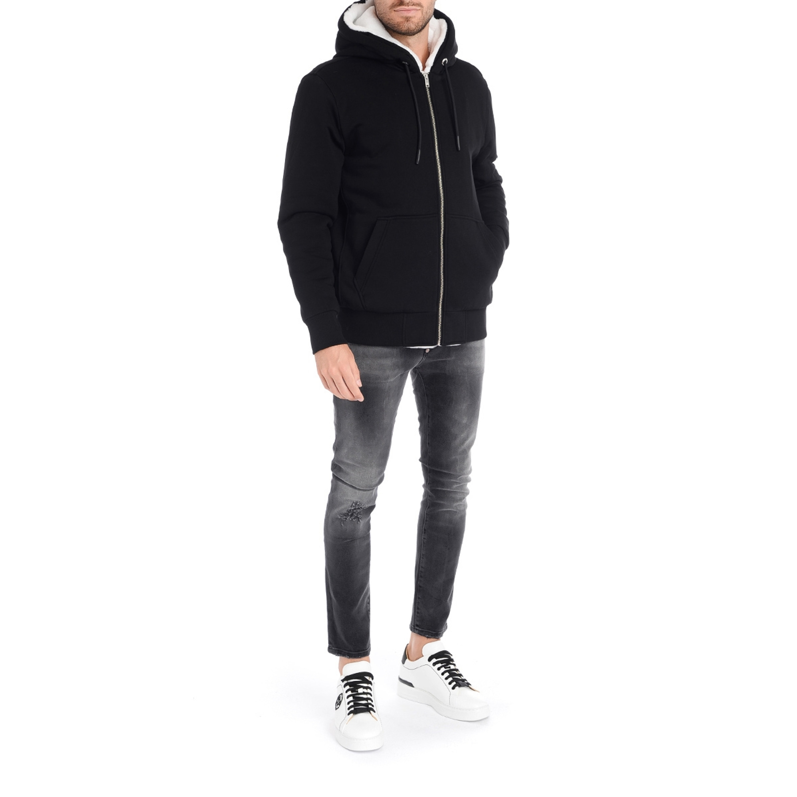 Sweatshirt Moose Knuckles Classic Bunny 3 black | H-Brands