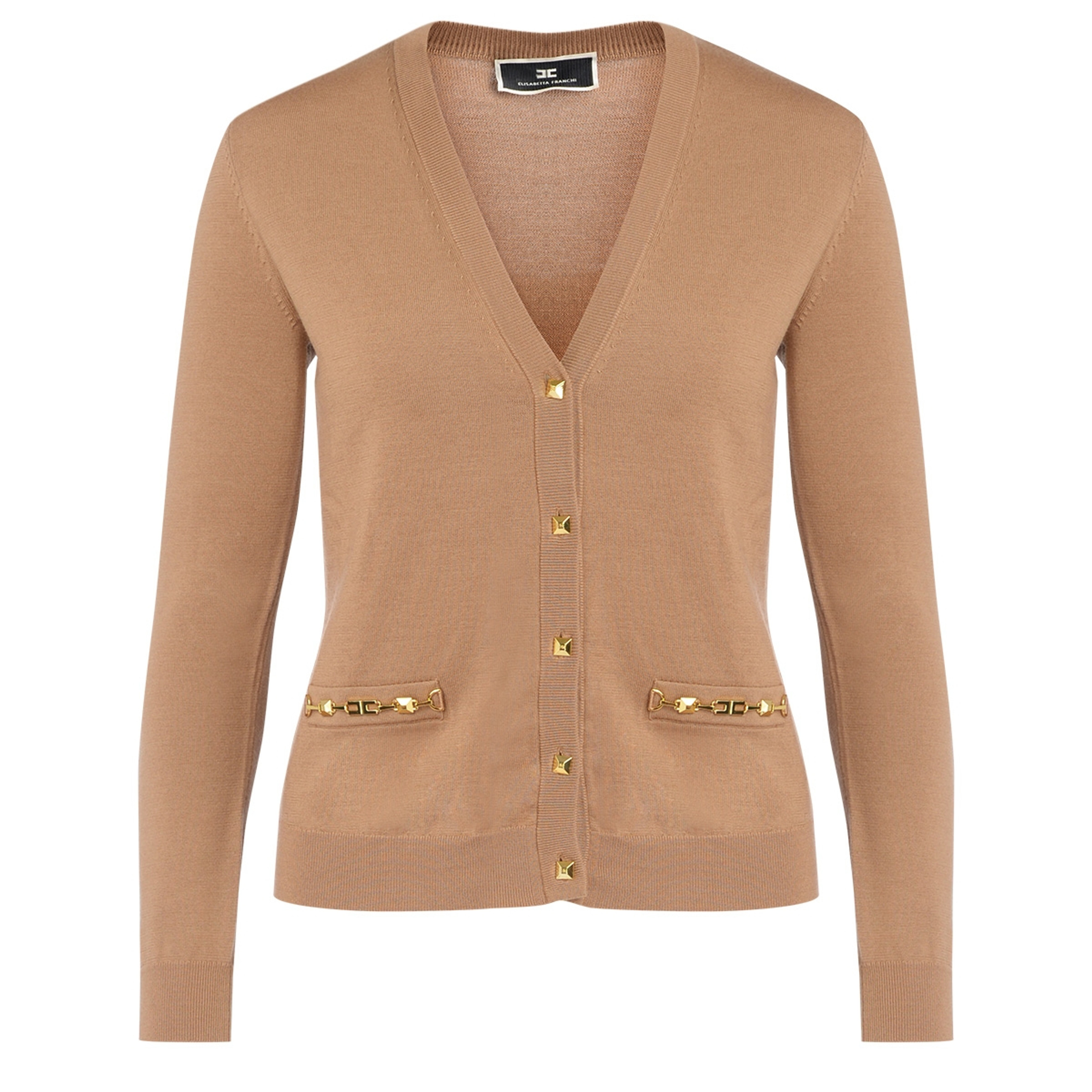 maglia tricot cammello 1