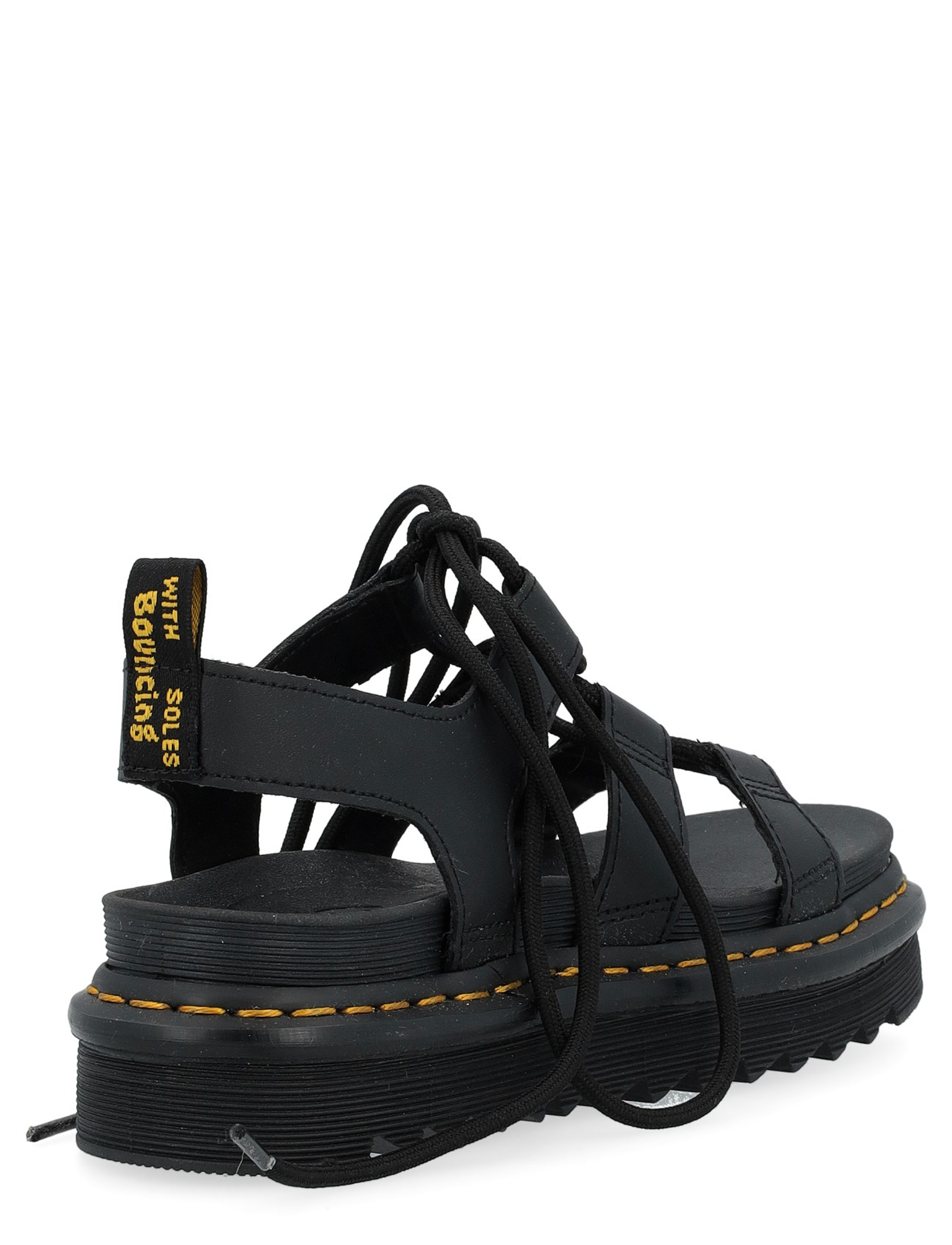 サンダル・ミュール DR.MARTENS Women Sandals 31520001 BLACK Dr Martens Nartilla sandal in black leather | H-Brands