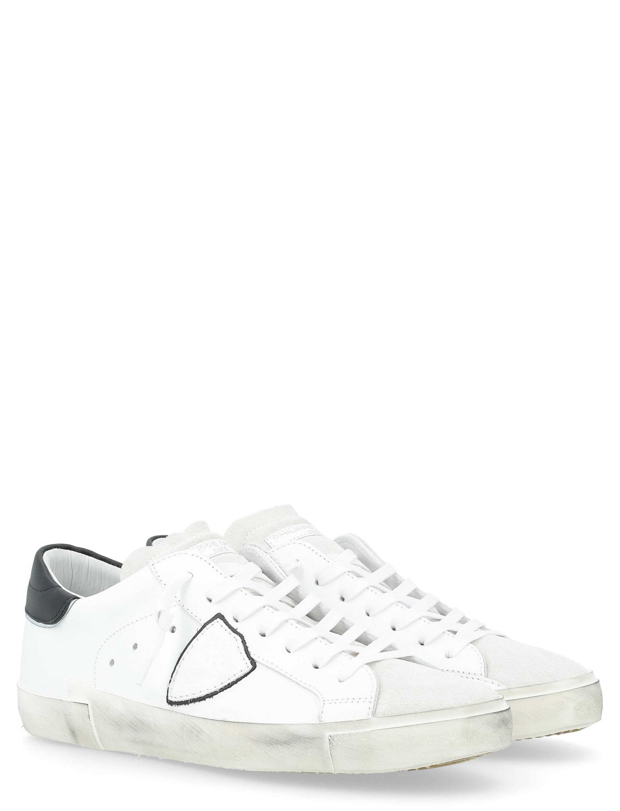 Paris X Men's White Leather Sneaker | H-Brands Paris X Men's White Leather Sneaker | H-Brands