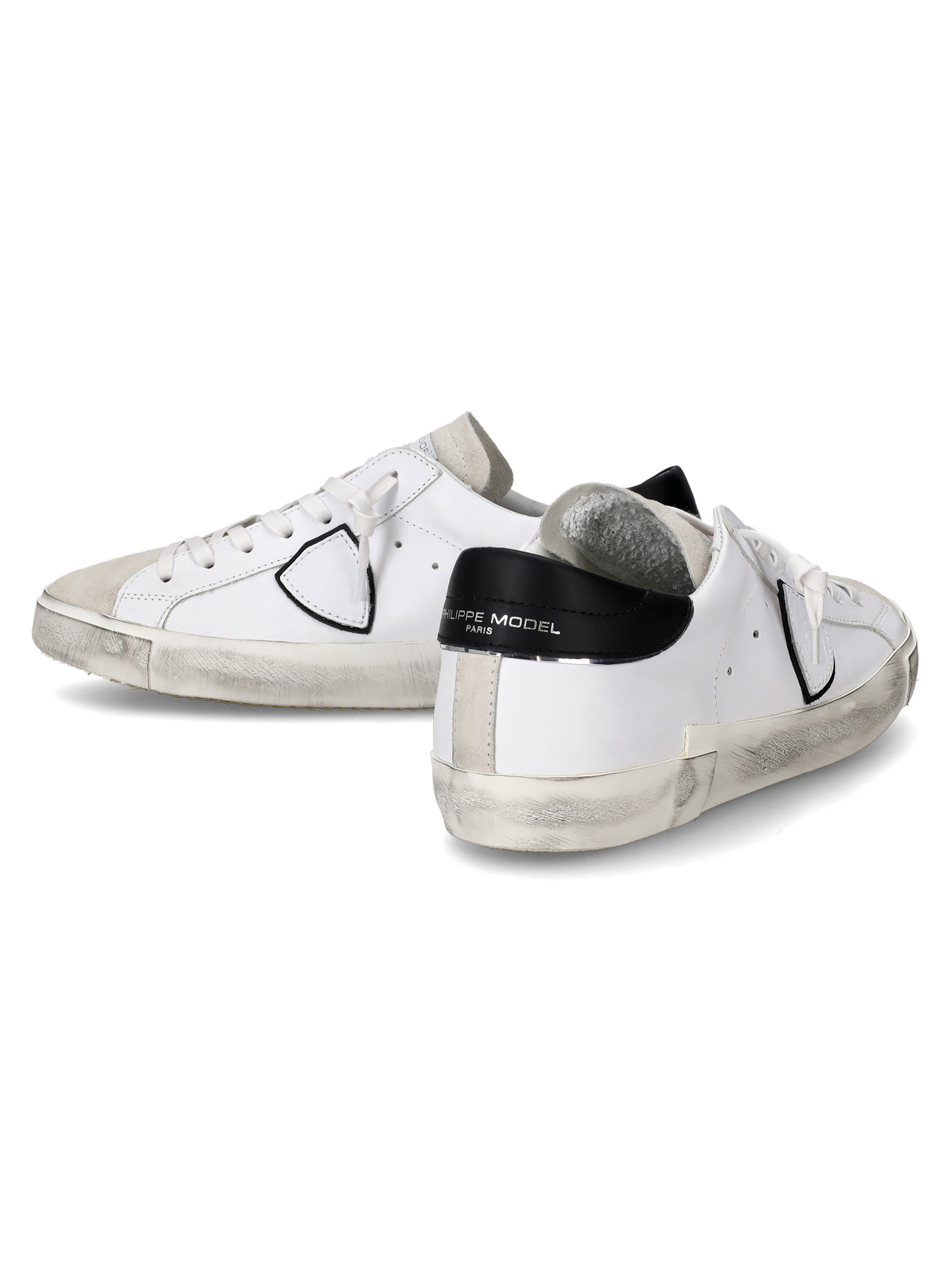 Paris X Men's White Leather Sneakers | H-Brands