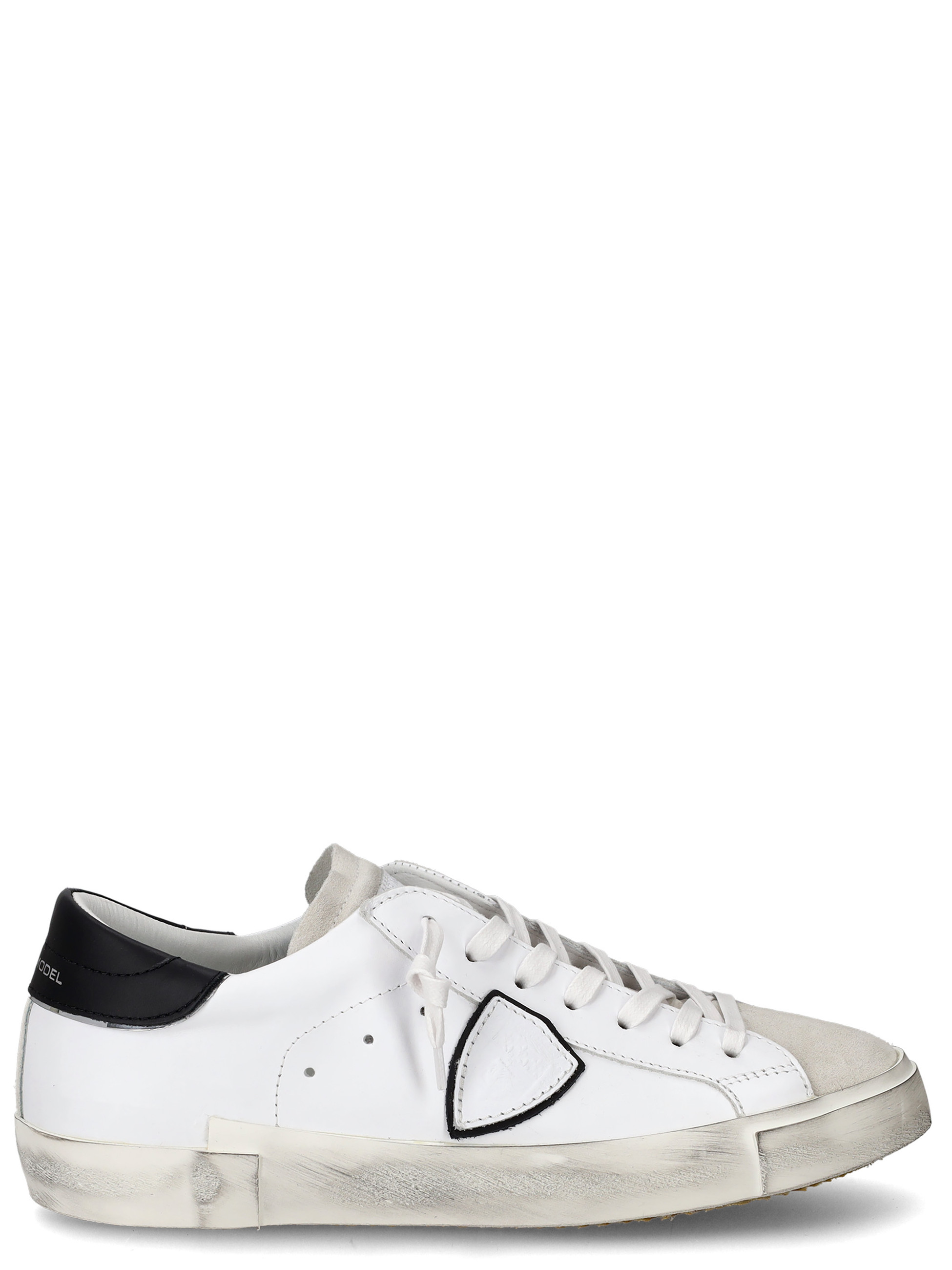 Paris X Men's White Leather Sneakers | H-Brands