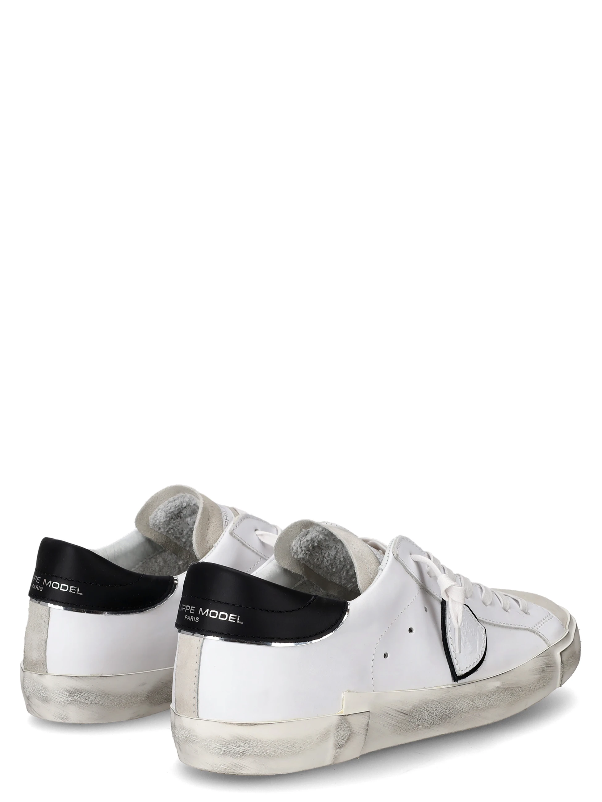 Paris X Men's White Leather Sneakers | H-Brands