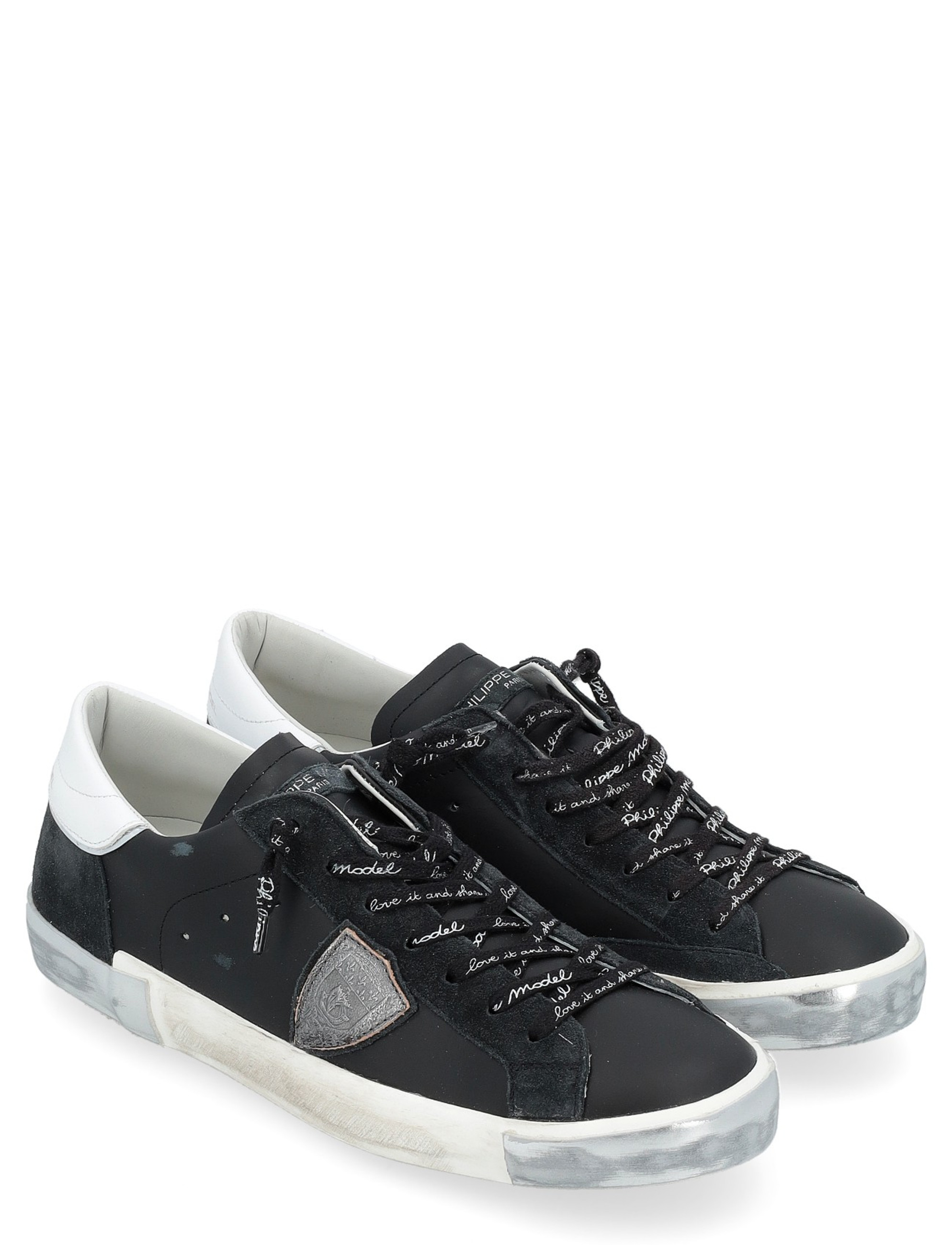 PHILIPPE MODEL PARIS ブラック スニーカー PHILIPPE MODEL PARIS フィリップモデル ブラックスニーカー