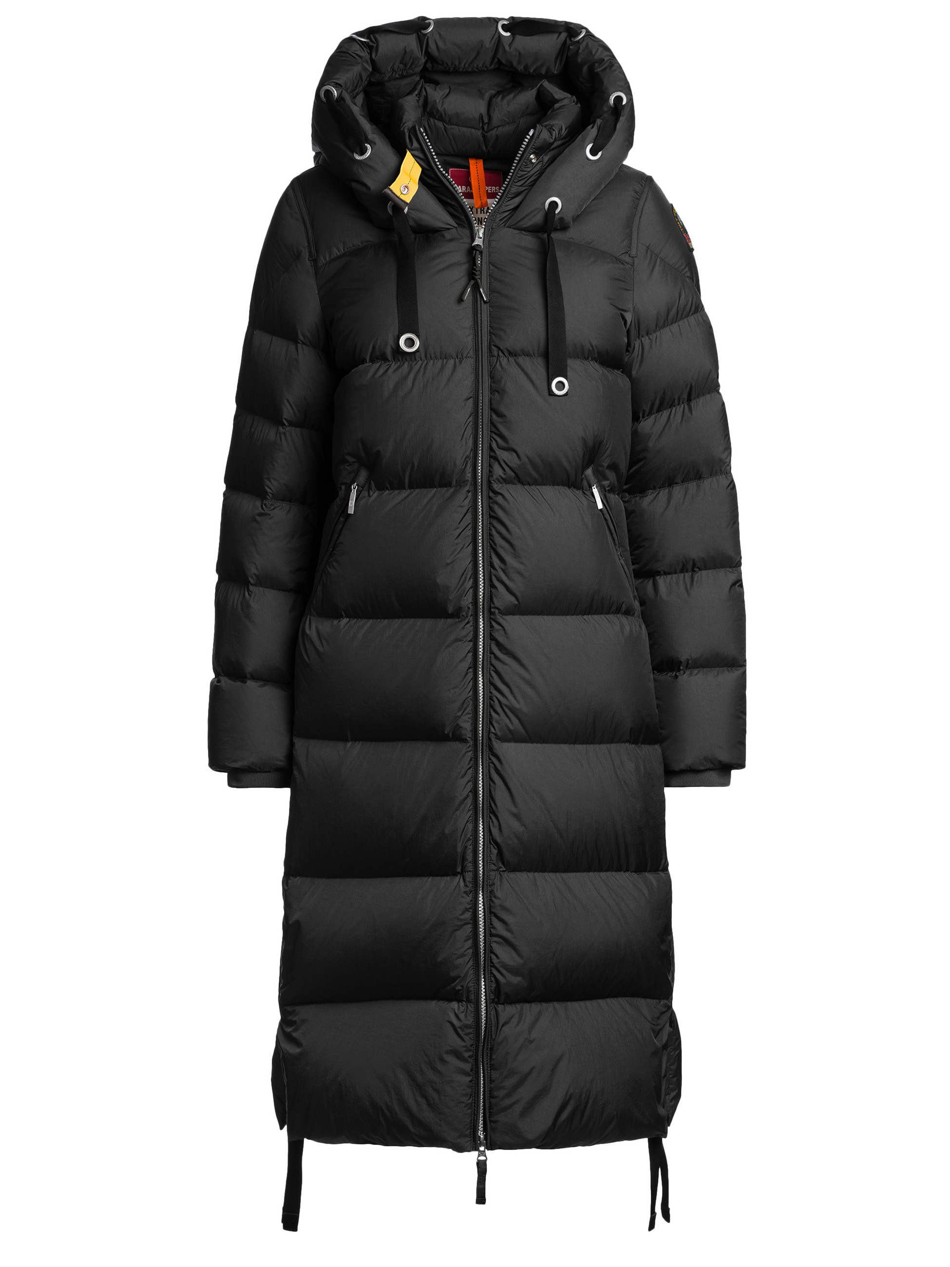 Cappotto Parajumpers Panda nero imbottito in piuma