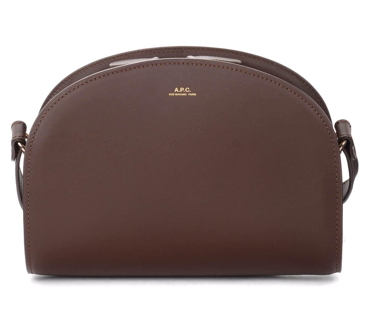 sac demi-lune marron 1
