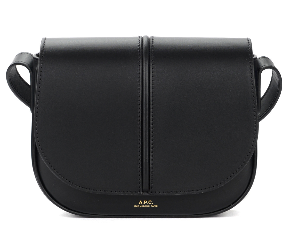 A.P.C. Crossbody bag in Black Leather | H-Brands