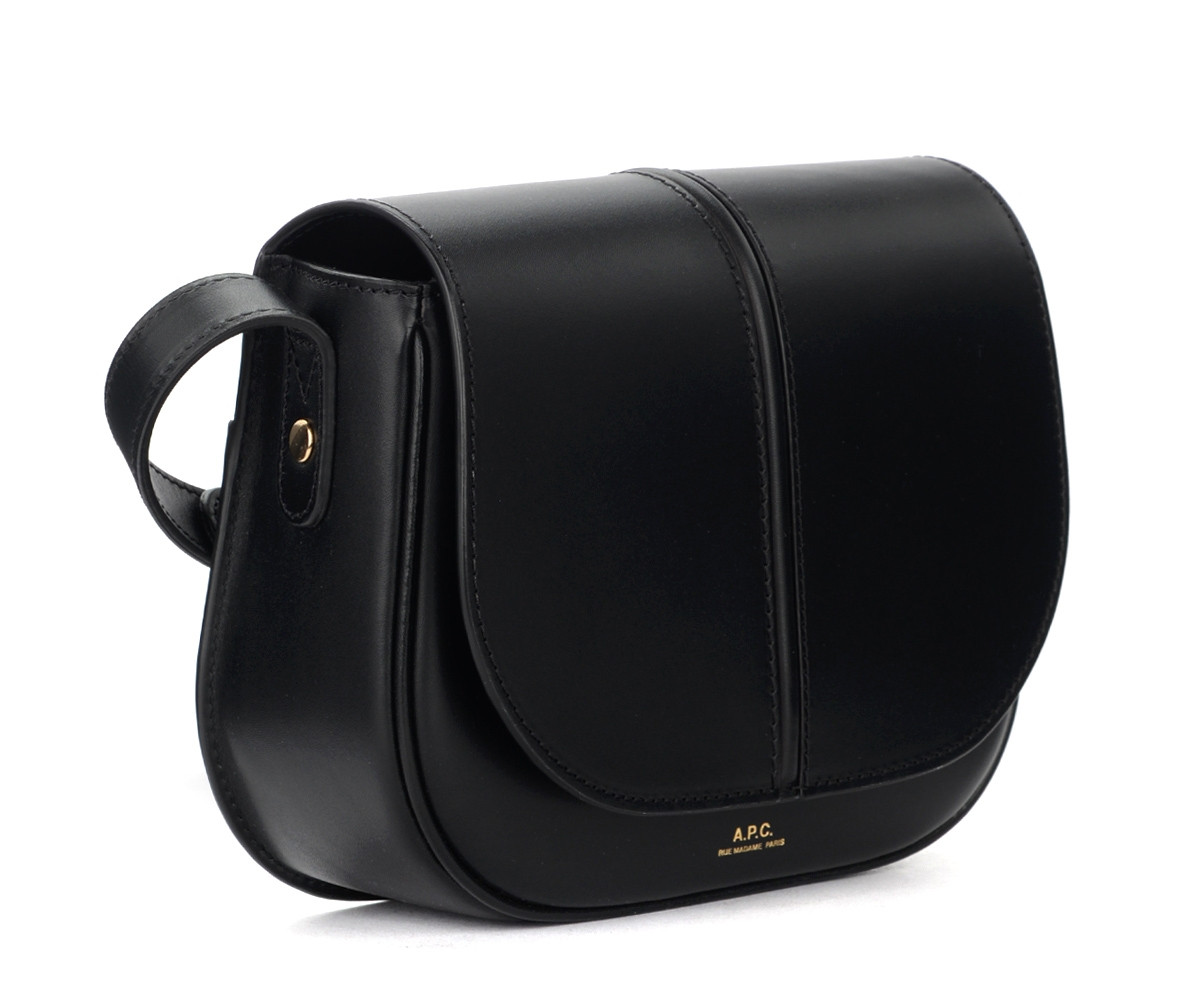 A.P.C. Crossbody bag in Black Leather | H-Brands