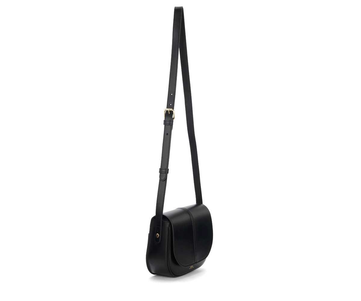 A.P.C. Crossbody bag in Black Leather | H-Brands