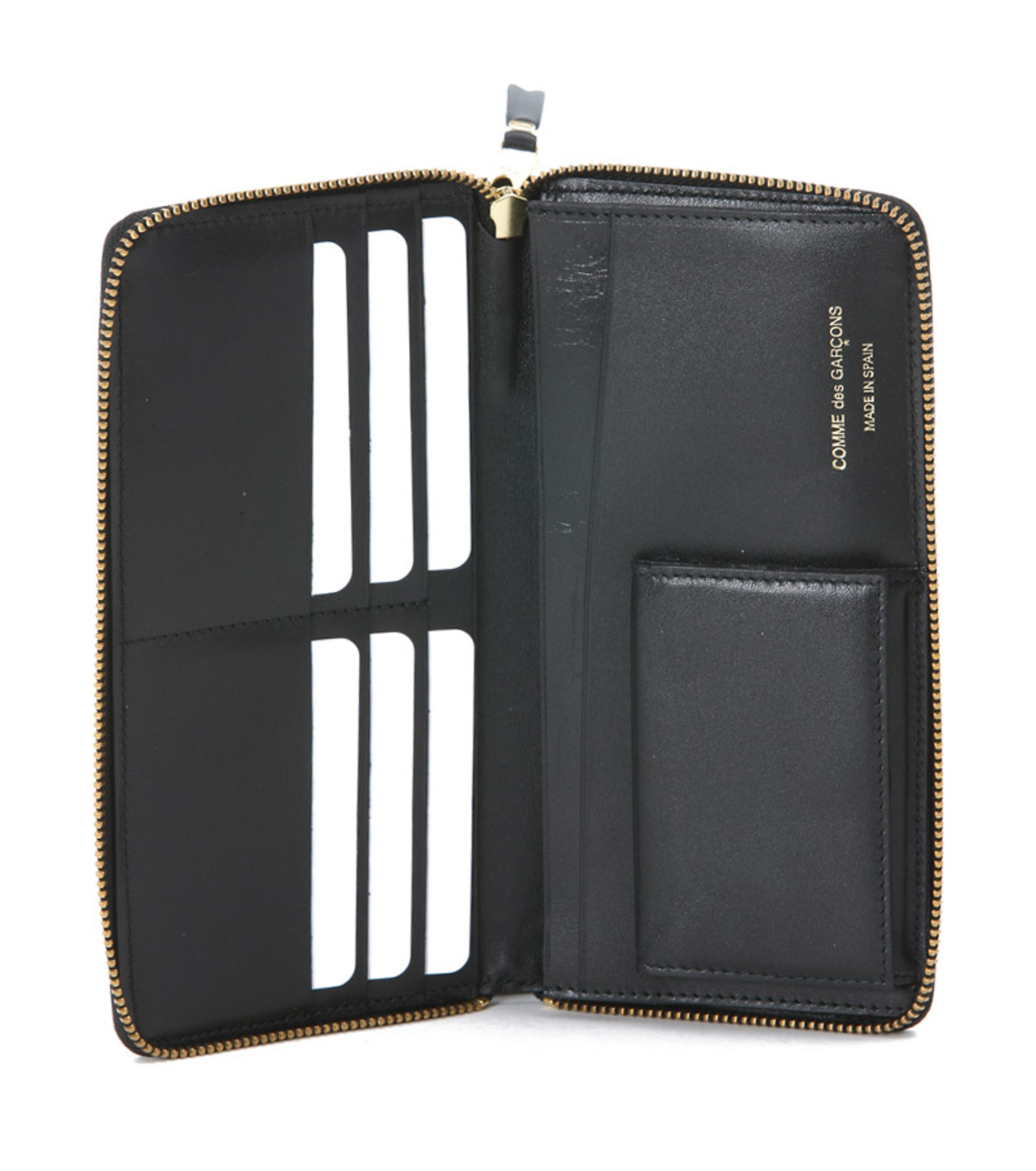 Portafoglio Comme des Garçons Wallet in pelle nera | H-Brands Portafoglio Comme des Garçons Wallet in pelle nera | H-Brands