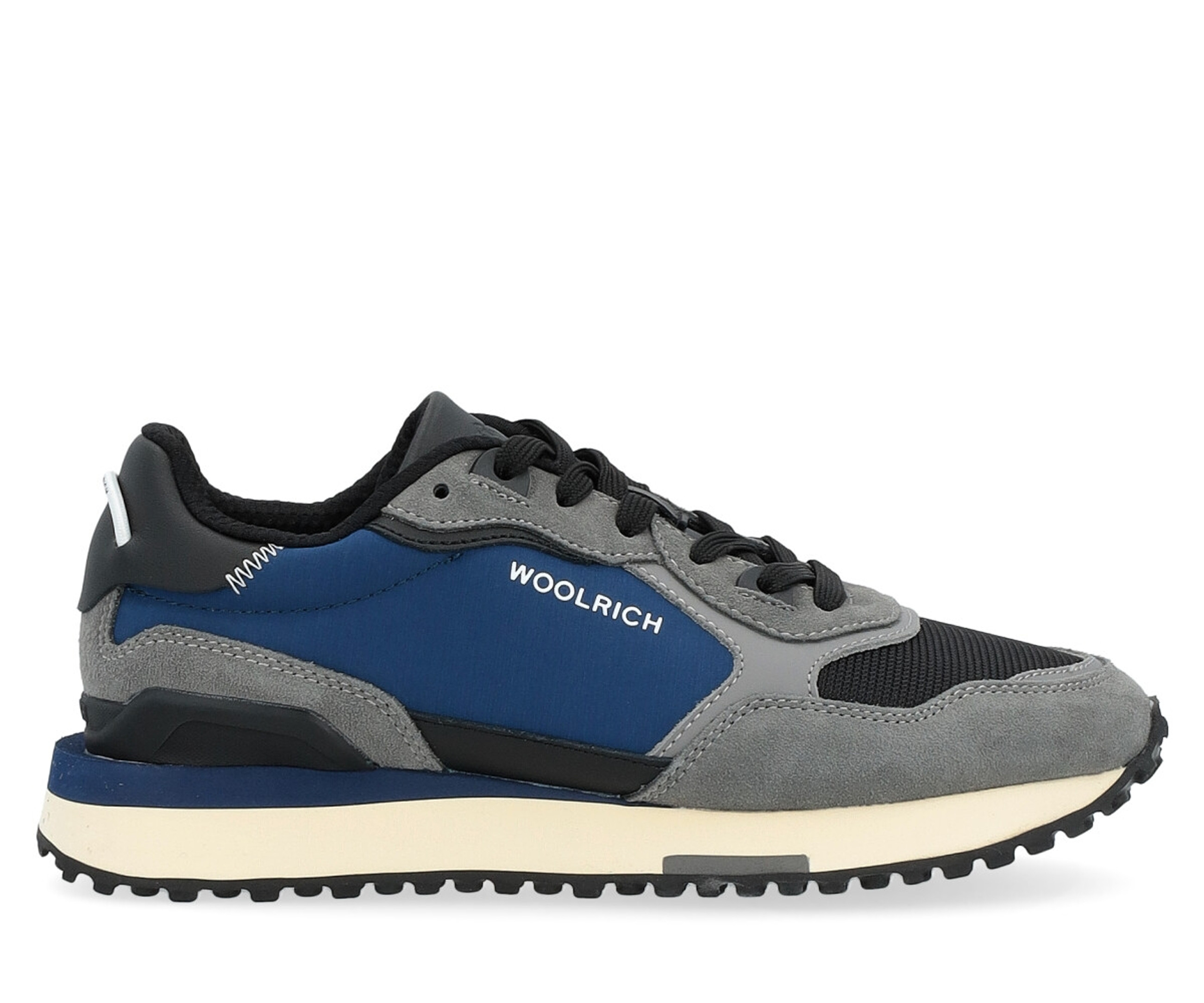スニーカー WOOLRICH SS25 (WFW251541 2440) Sneaker Woolrich retro blue and gray | H-Brands