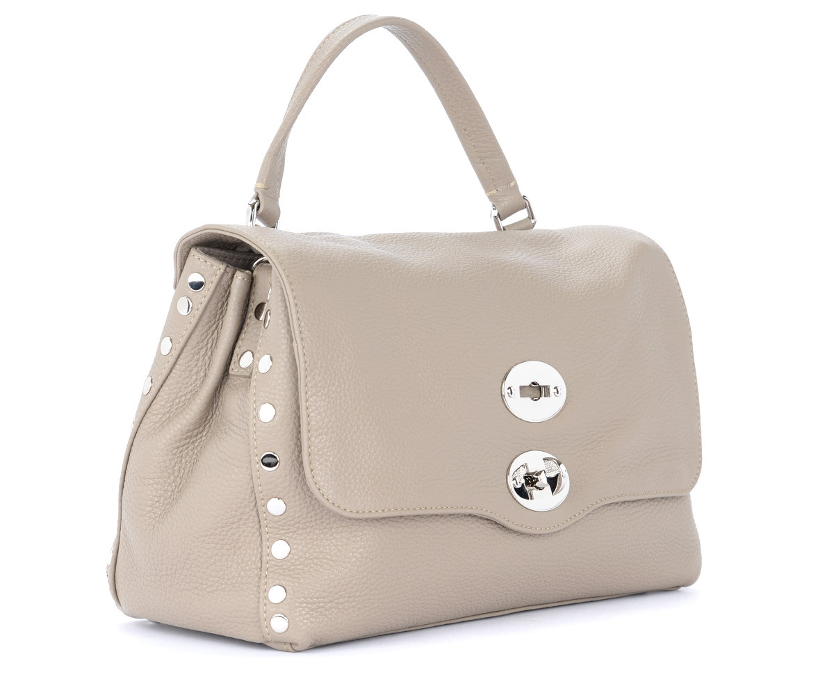 Borsa Zanellato Postina Daily S in pelle creta martellata | H-Brands