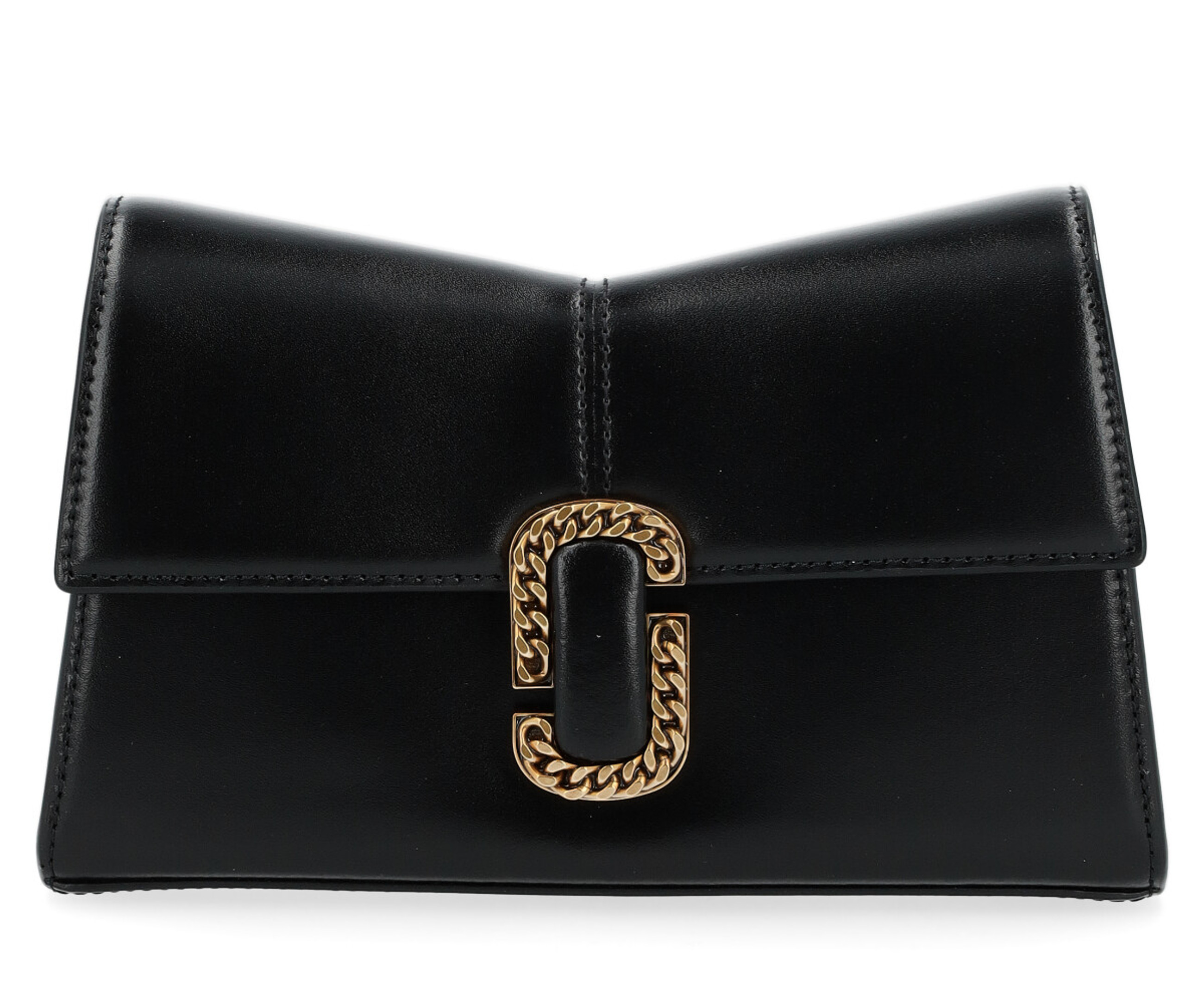 Bag Marc Jacobs The St. Marc Chain Wallet in black leather