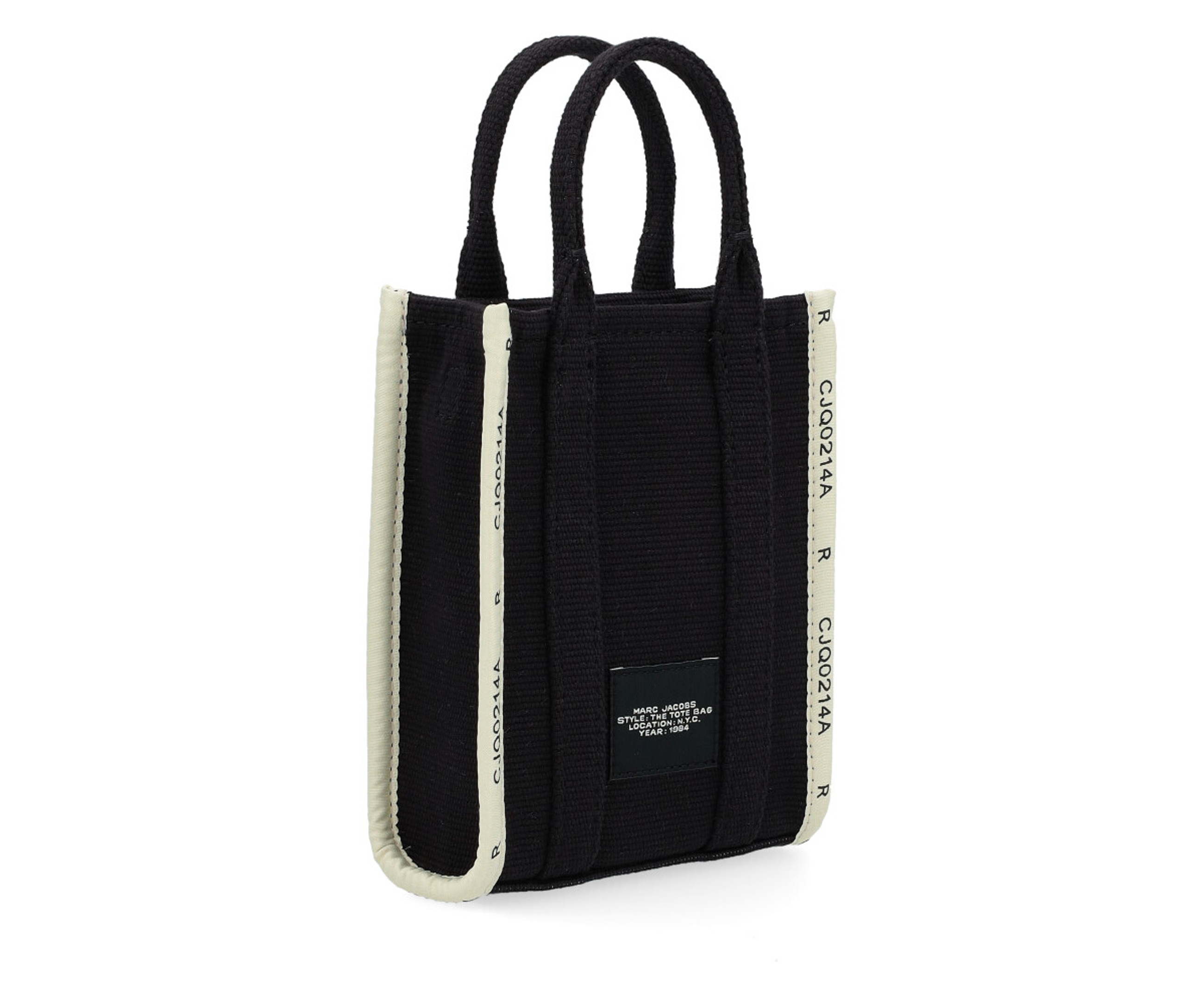 ハンドバッグ MARC JACOBS Woman Mini bag Black 2R4HCR014H03 001 Bag Marc Jacobs The Jacquard Mini Tote Bag black | H-Brands
